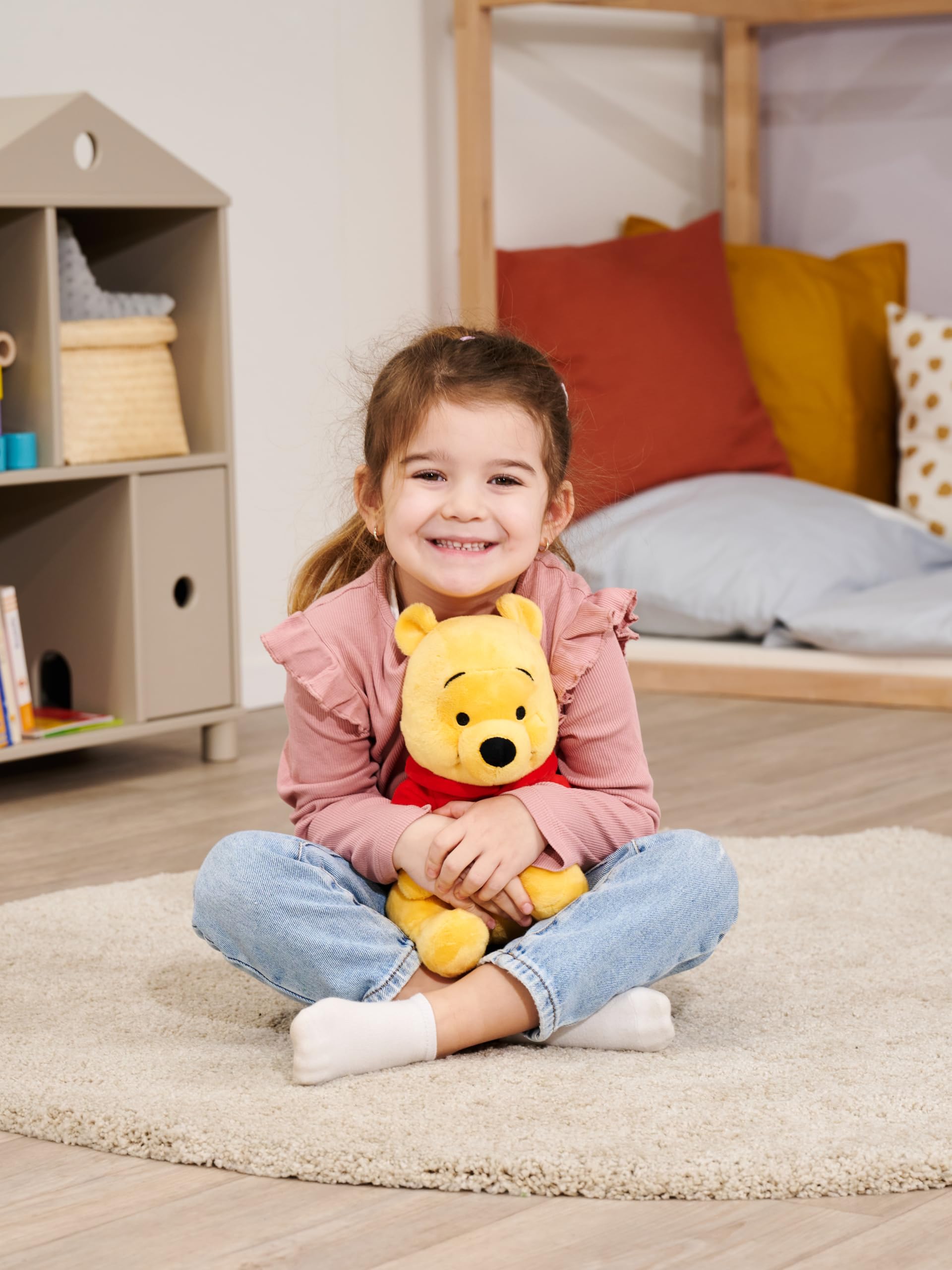 Disney Winnie The Pooh 25cm Plush Toy - Soft Stuffed Animal for Kids 3