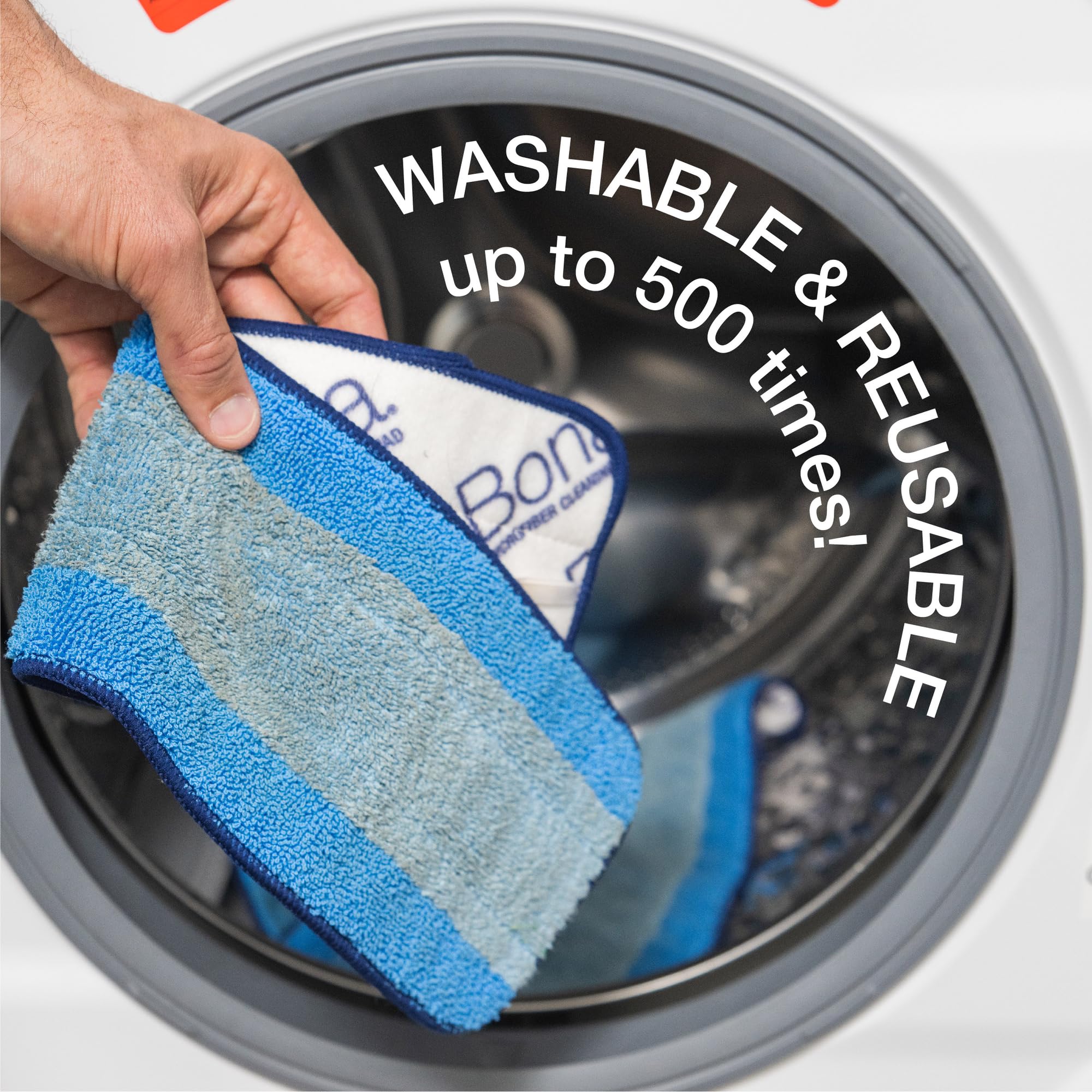 Bona - Microfibre Cleaning Mop Pad for Wood & Hard-Surface Floors 6