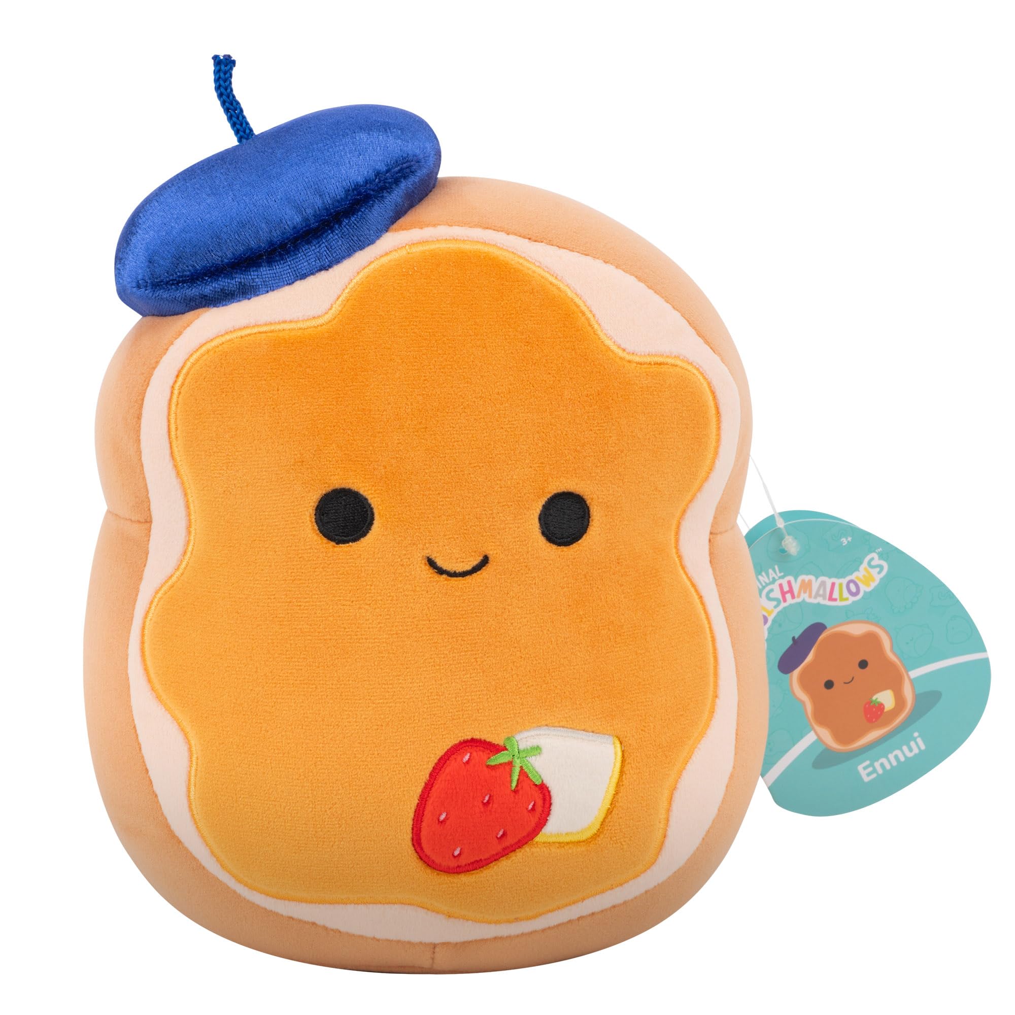 Squishmallows 7.5-Inch Ennui the French Toast Plush - Movie Star Character