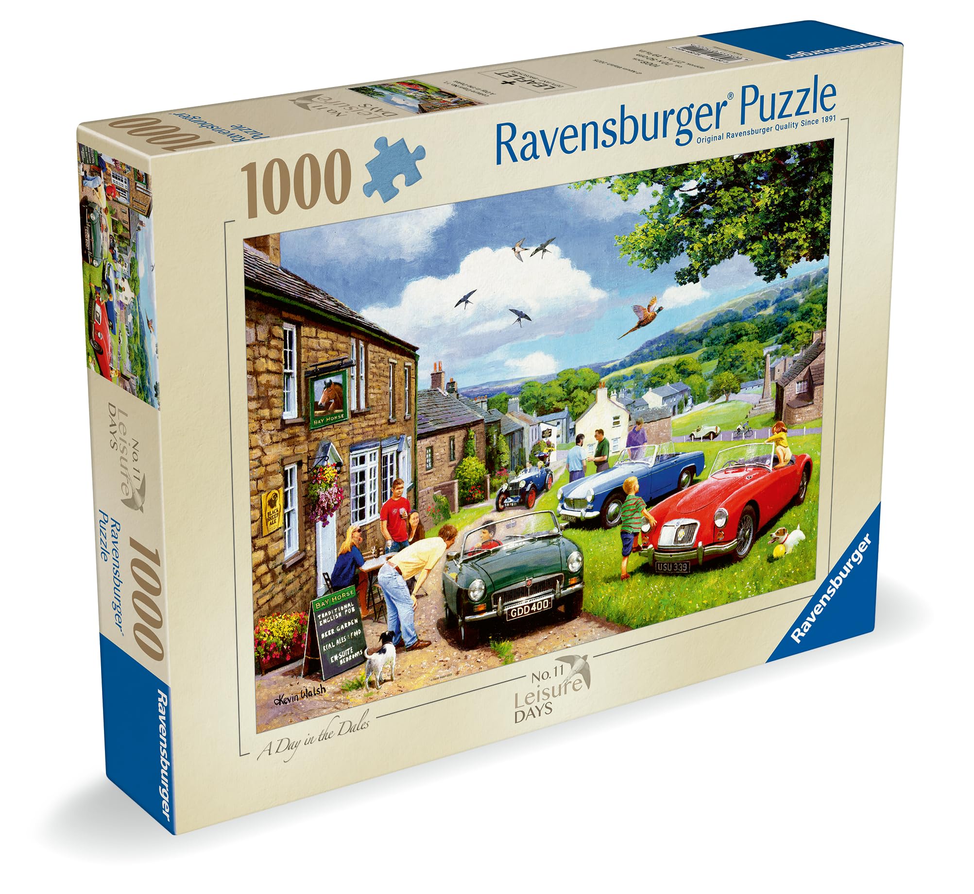 Ravensburger A Day In The Dales 1000 Piece Jigsaw Puzzle - Glare-Free, FSC Certified