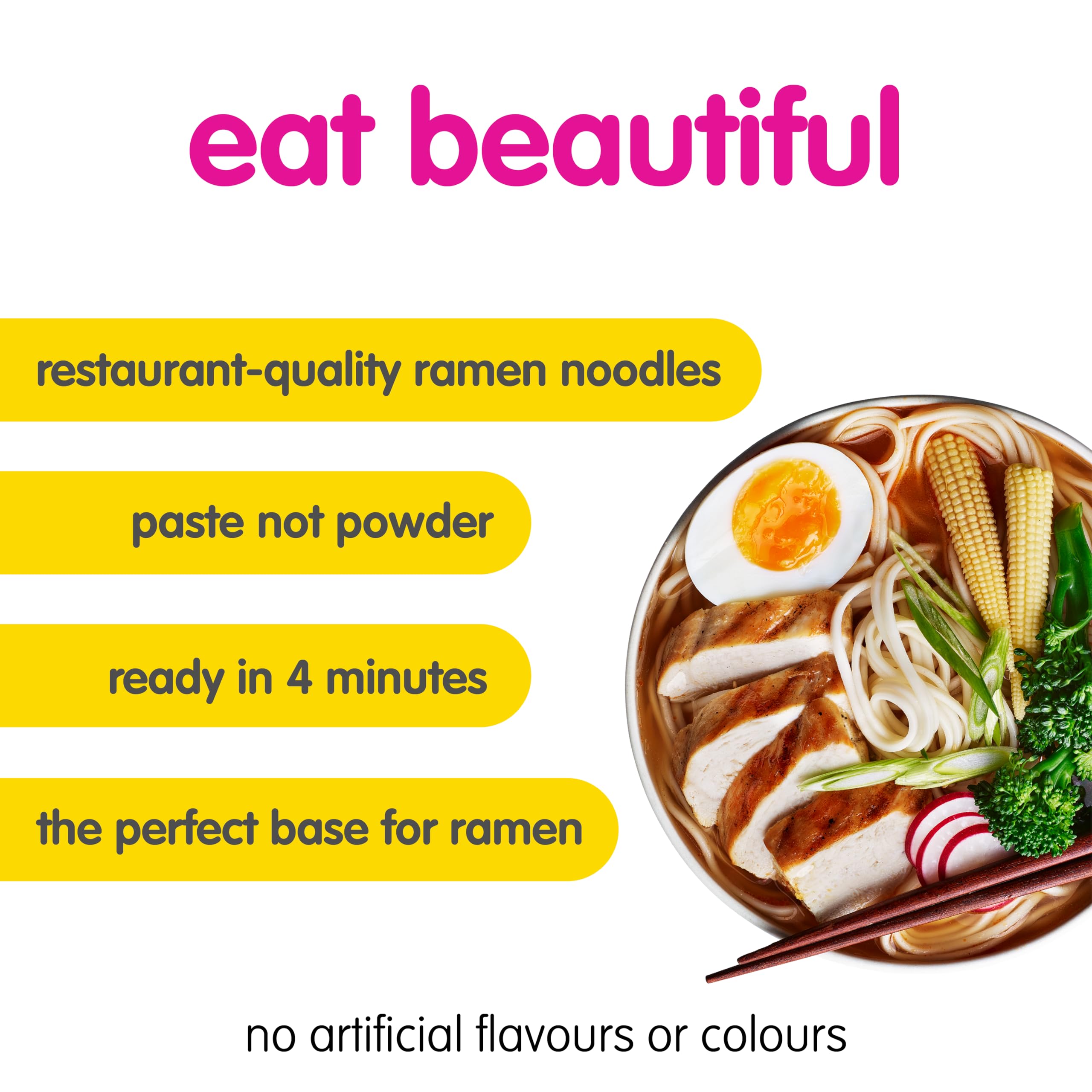 Itsu - Ramen Ready Noodles 86g | Spicy Broth | Authentic Japanese Flavour | Pack of 6 7