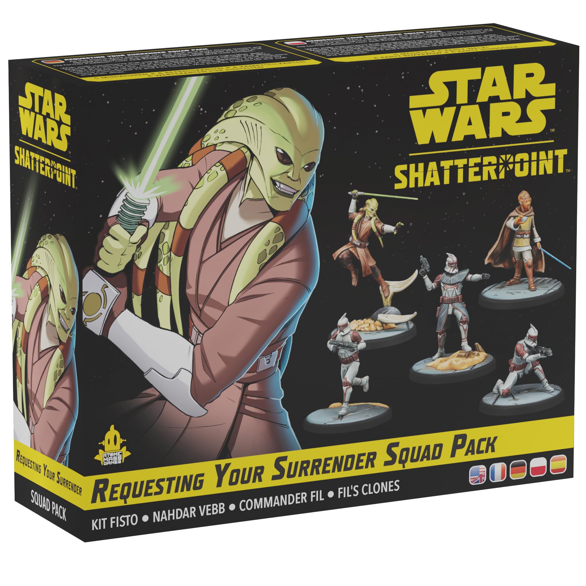 Atomic Mass Games Star Wars: Shatterpoint Requesting Your Surrender Squad Pack