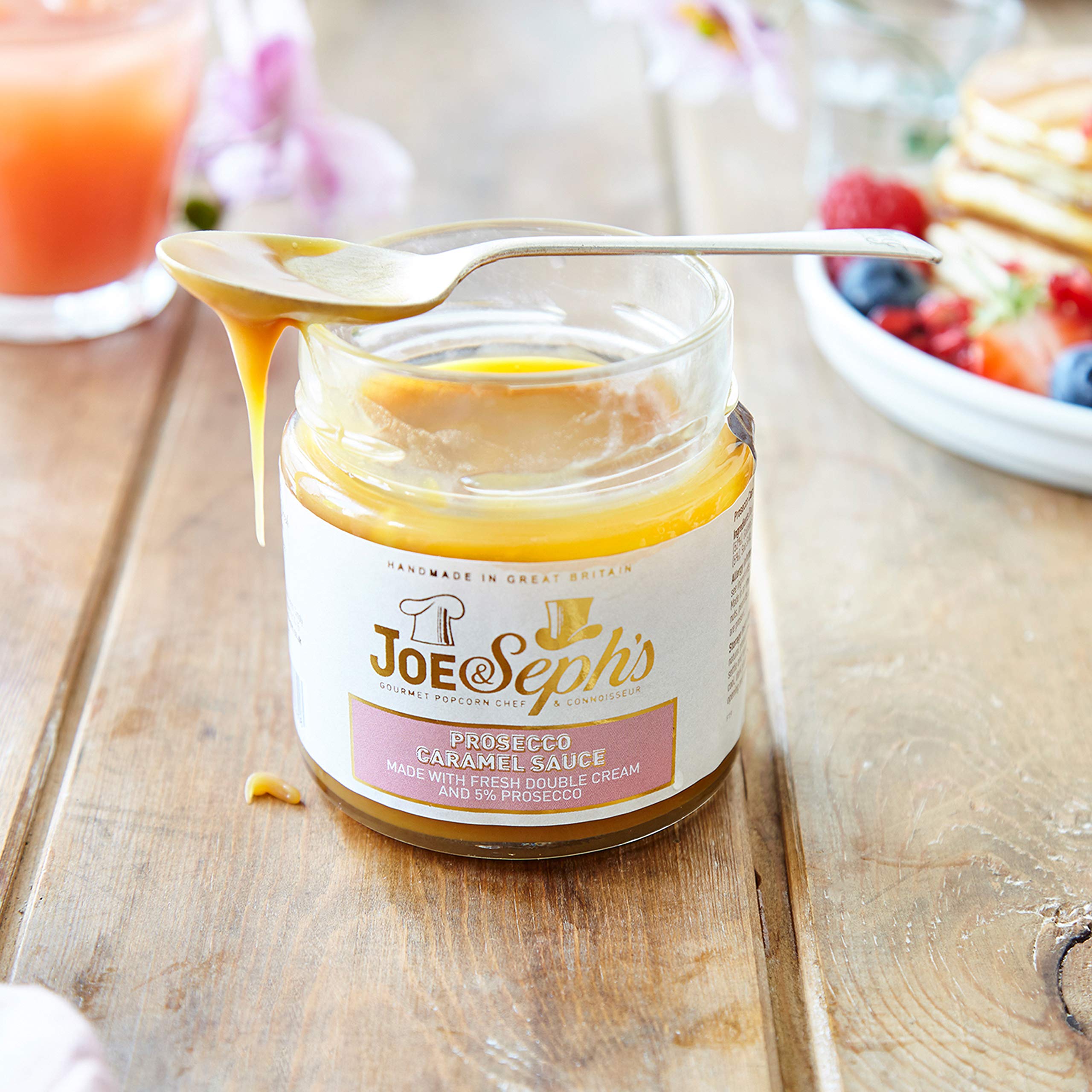 Joe & Seph's Popcorn Pamper Gift Box - Gourmet Popcorn Collection with Prosecco & Chocolate Flavors 8