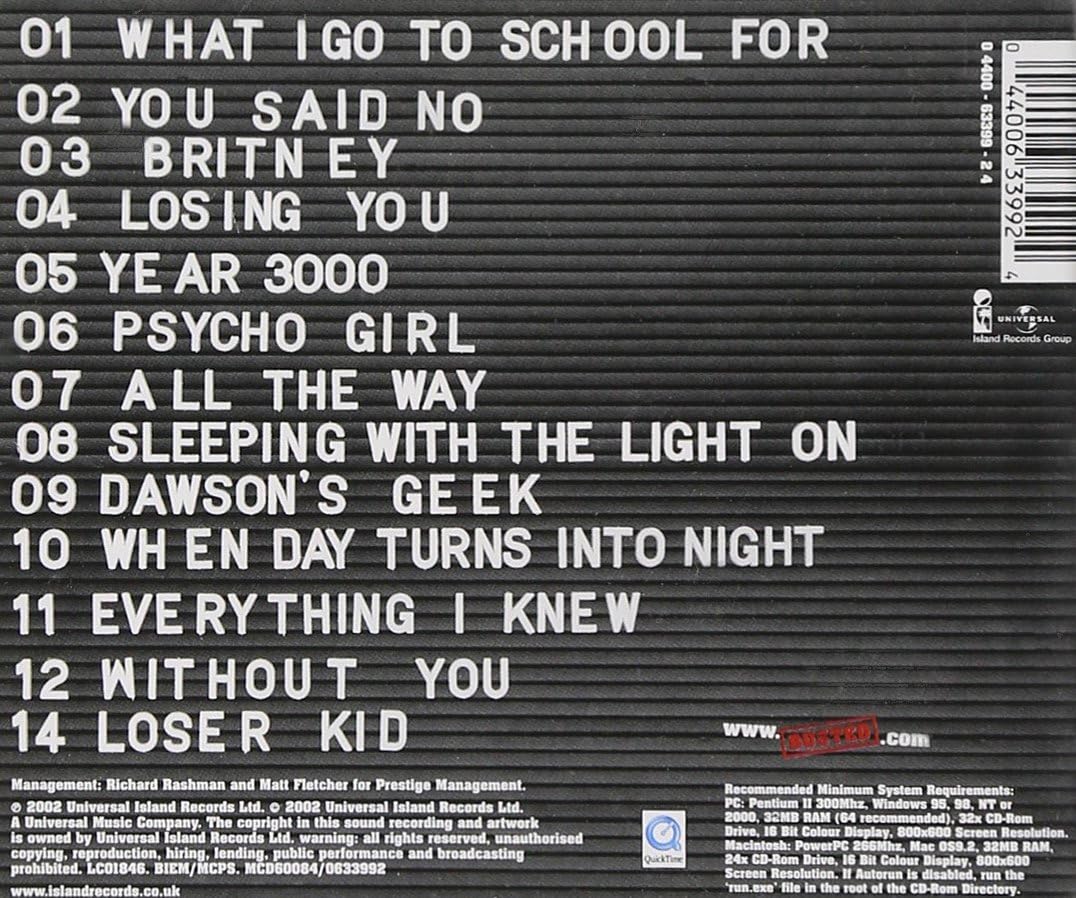 Busted - S/T - Audio CD