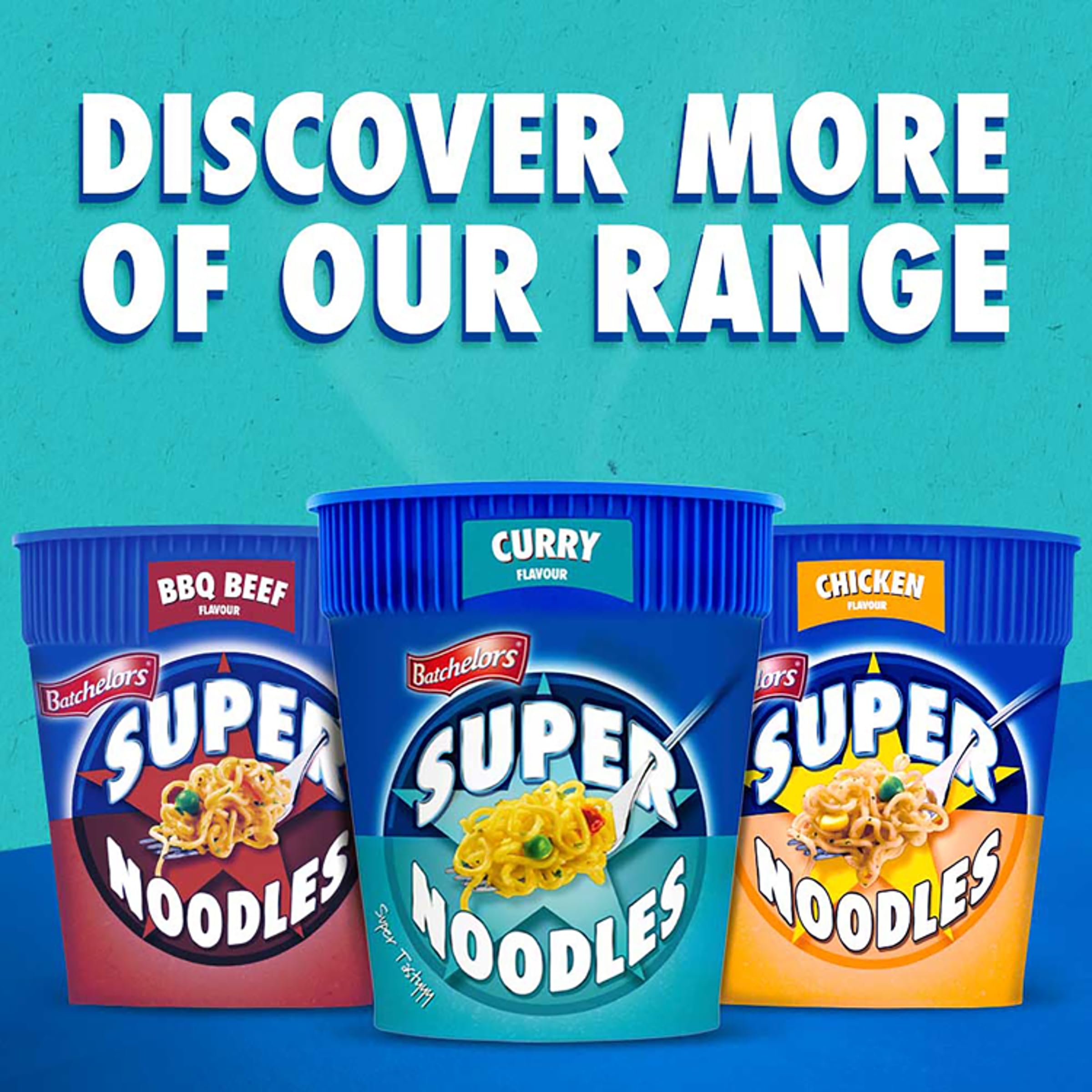 Batchelors Super Noodles Curry Flavour Instant Snack Pot, 75 g 7