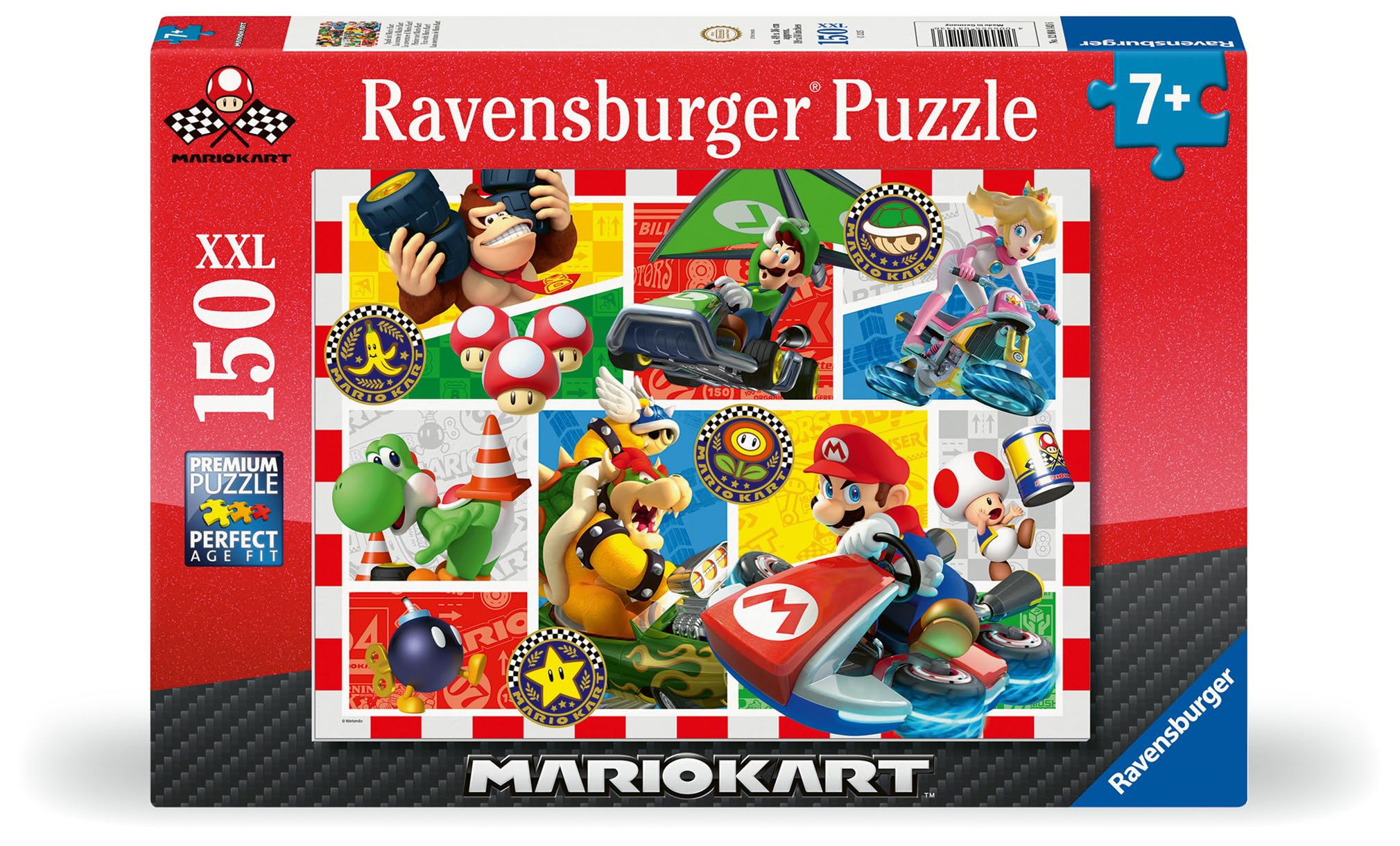 Ravensburger Super Mario Kart 150 Piece Jigsaw Puzzle for Kids Age 7 and Up 5