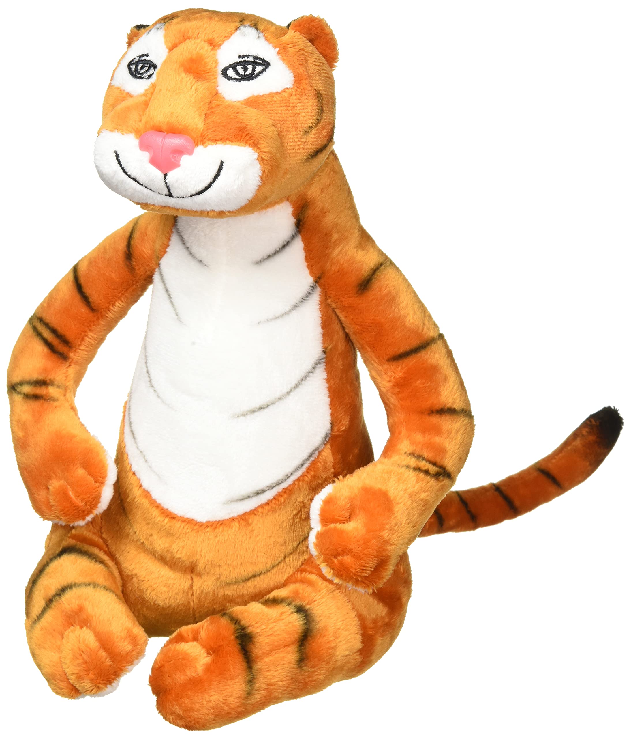 Aurora The Tiger Who Came to Tea Soft Toy - 10.5In Orange and White Plush Stuffed Animal