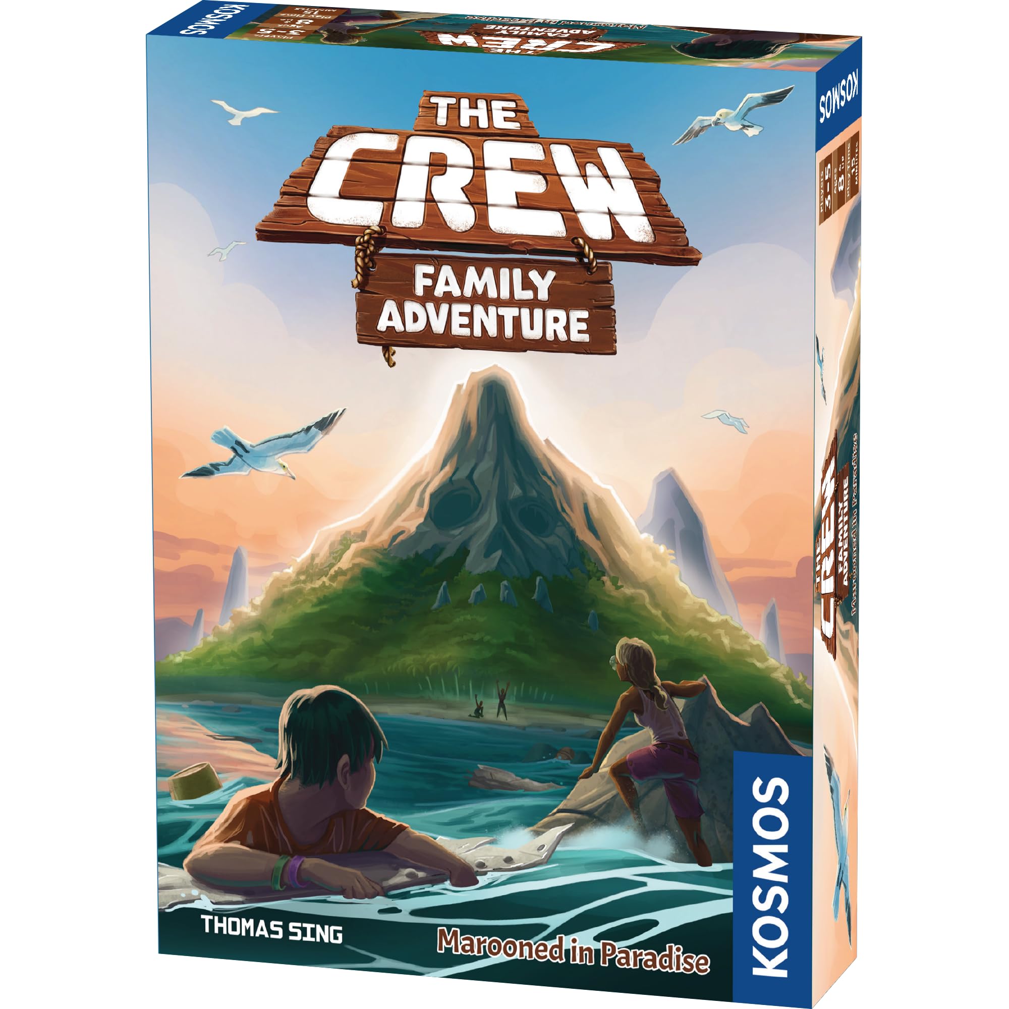 Thames & Kosmos The Crew: Marooned in Paradise Card Game