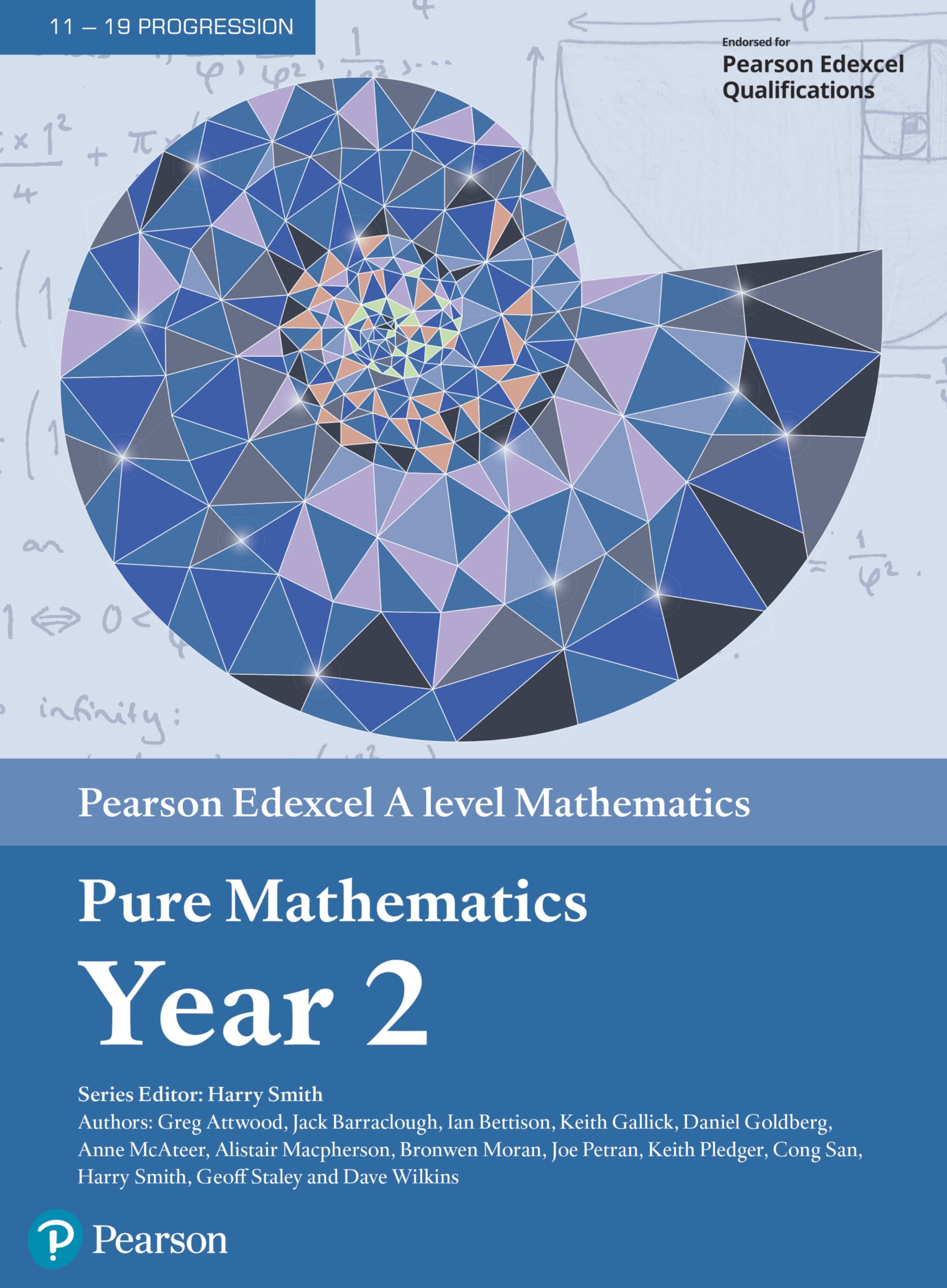 PEARSON EDUCATION Edexcel A level Mathematics Pure Mathematics Year 2 Textbook + e-book (2017) 1