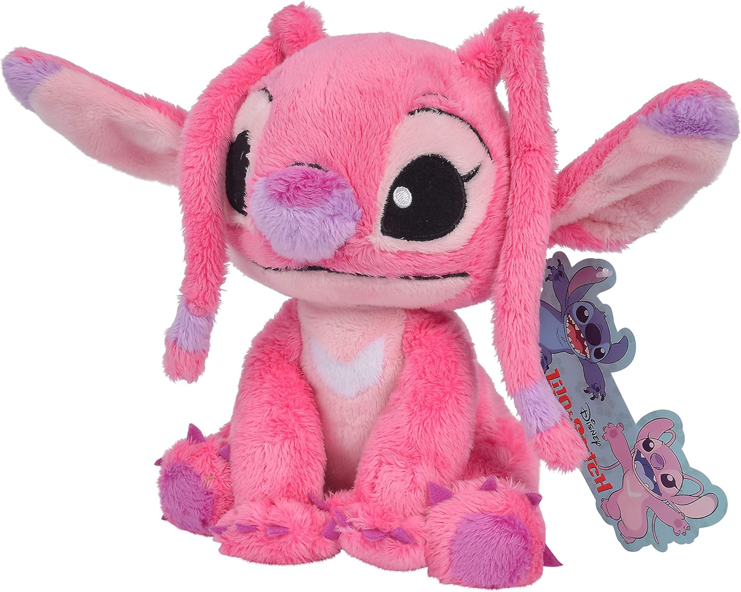 Disney Angel Soft Toy by Nicotoy - 20 cm Plush, Lilo & Stitch Character