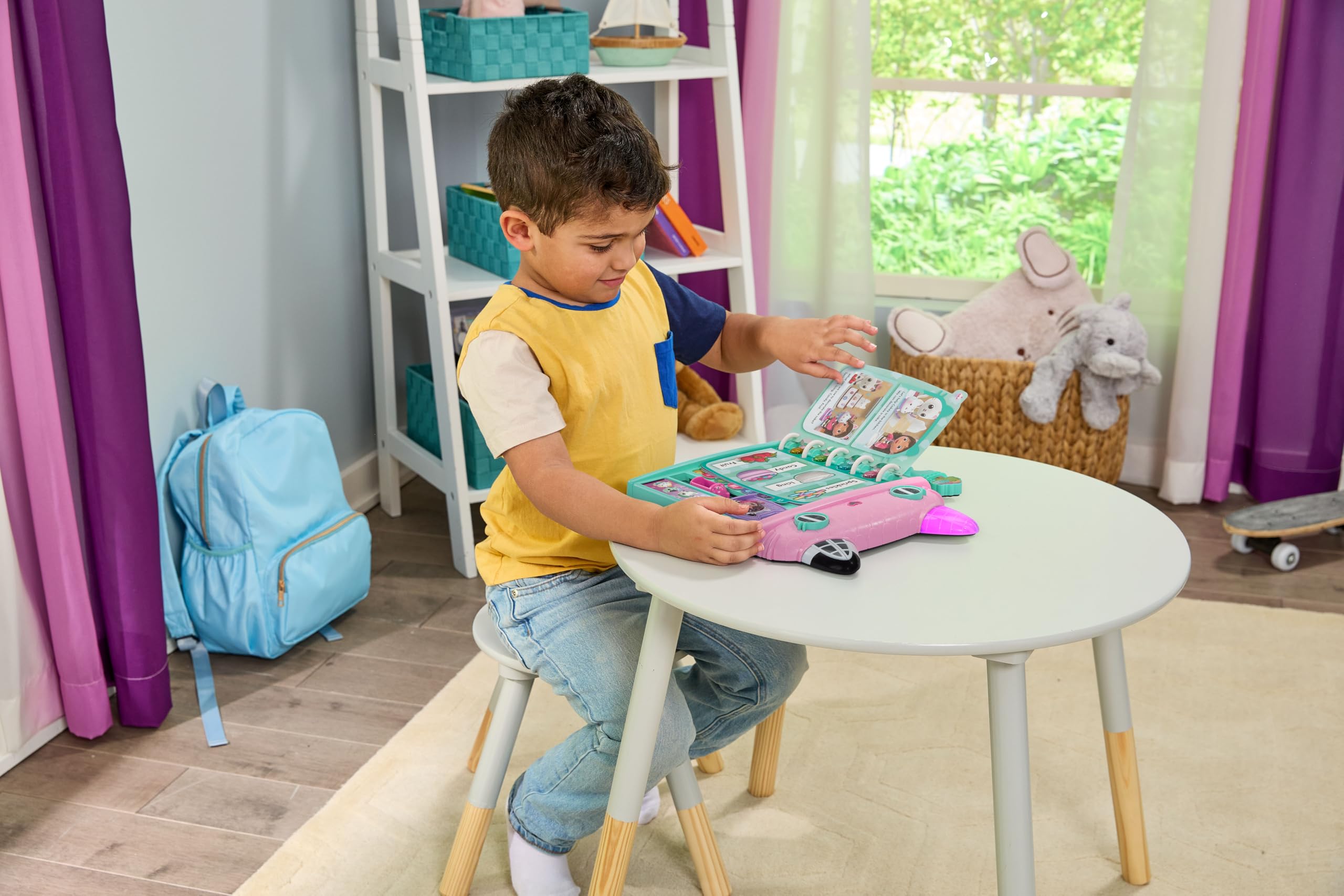 VTech Gabby's Dollhouse: Cat-a-Vator Discovery Book - Interactive Learning Toy for Ages 3-6 4