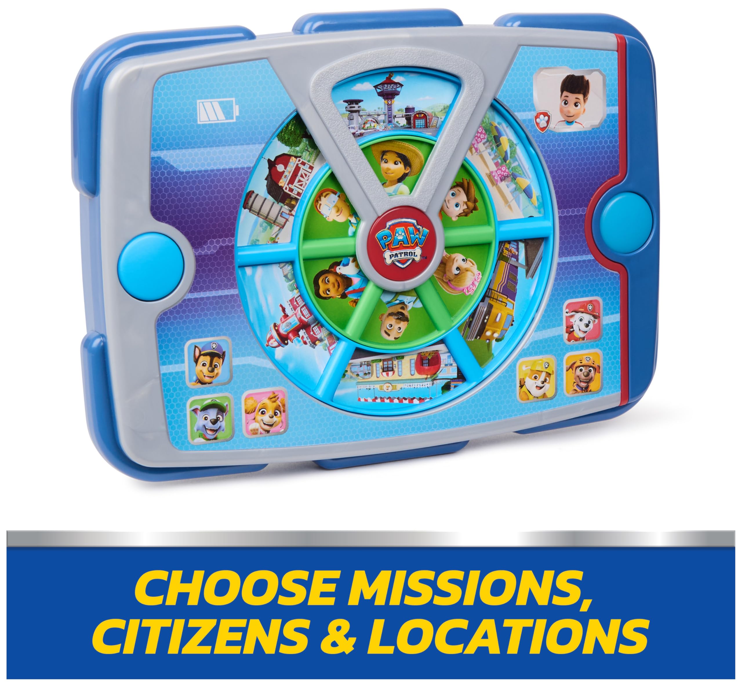 Paw Patrol Academy Rescue Mission Pup Pad - Interactive Electronic Toy with Lights & Sounds for Kids 7