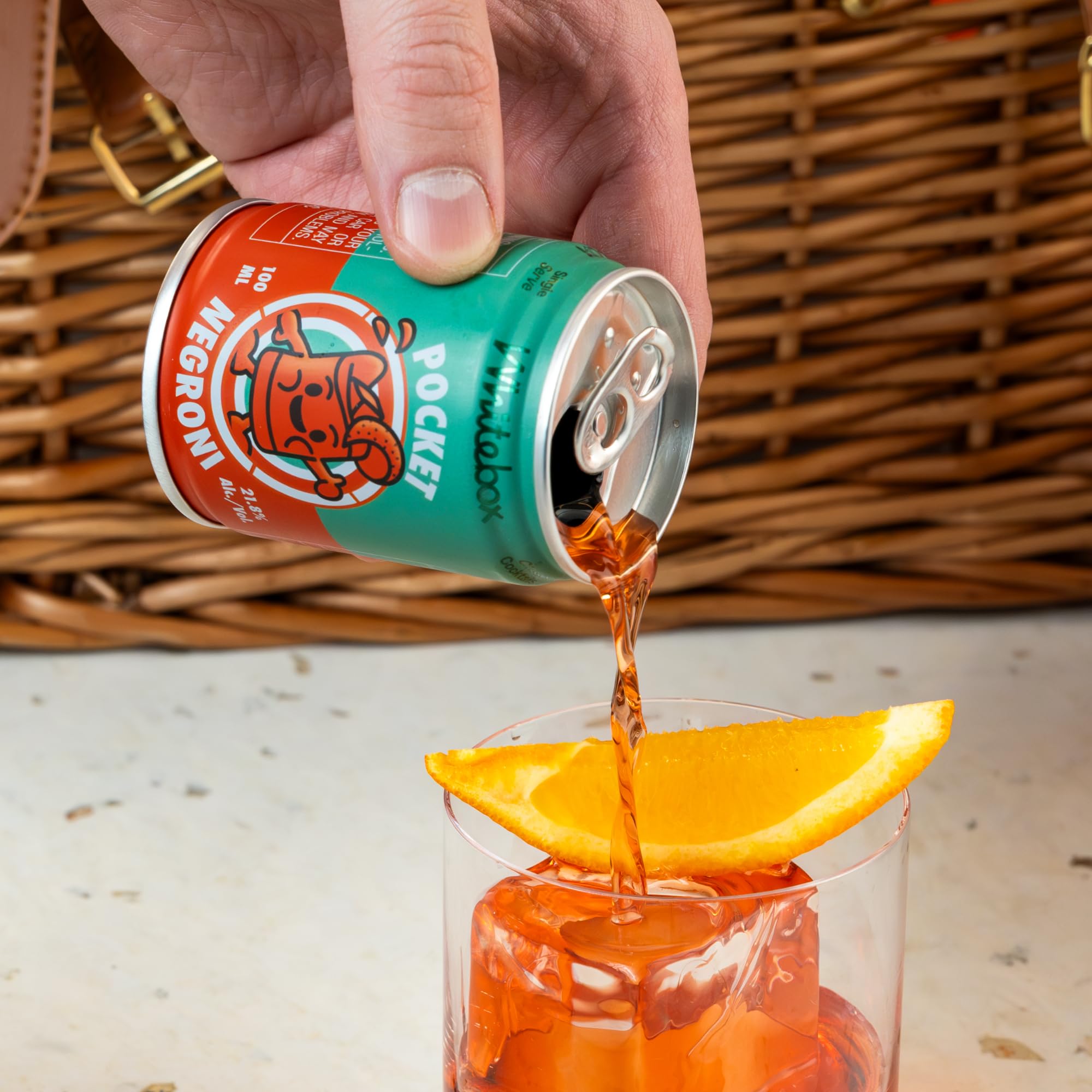 WHITEBOX COCKTAILS Single Serve Classic Pocket Negroni | 21.8% ABV | 100ml 4