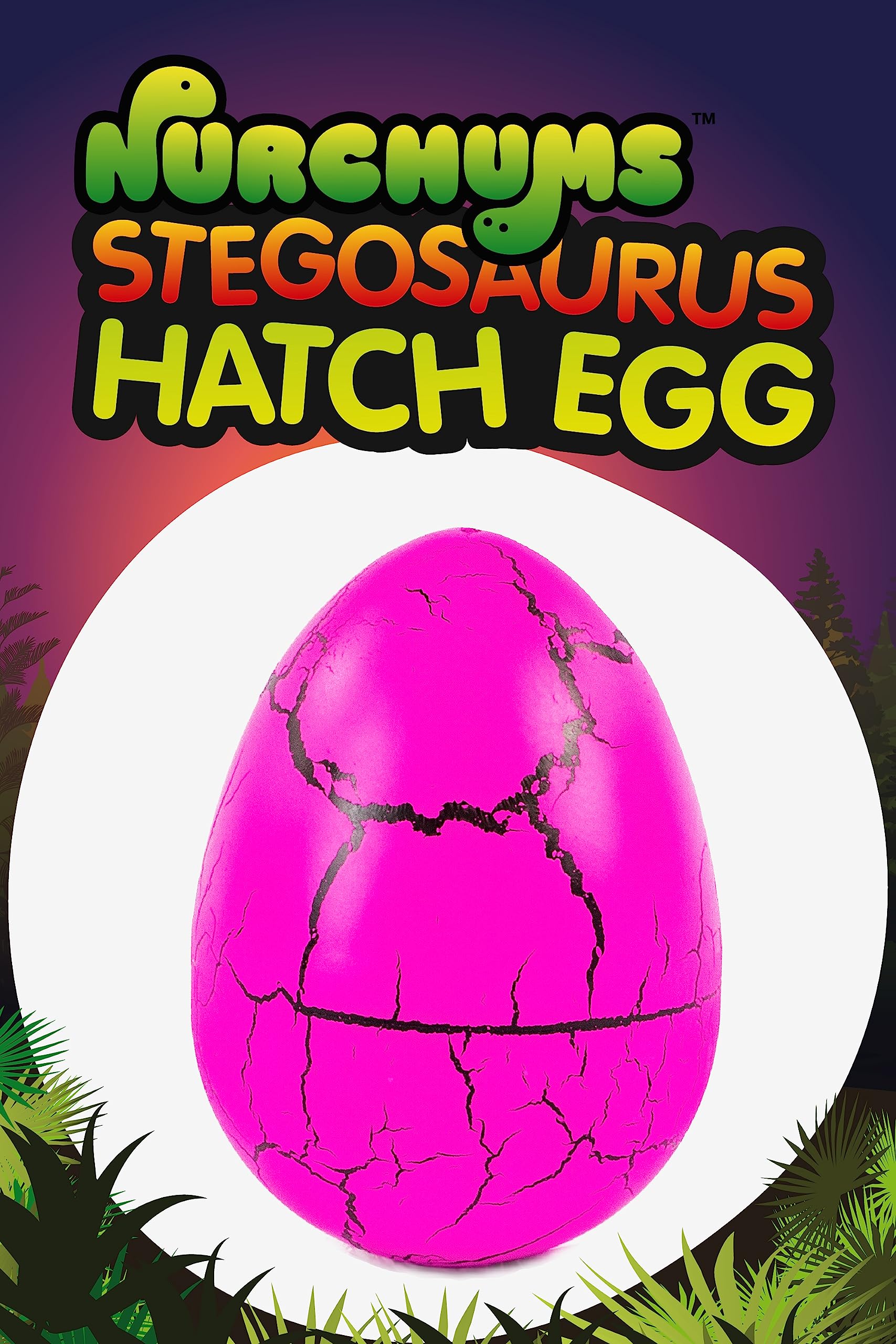 Nurchums Hatching Egg - Grow Your Own Stegosaurus Dinosaur (Large 11cm) 5