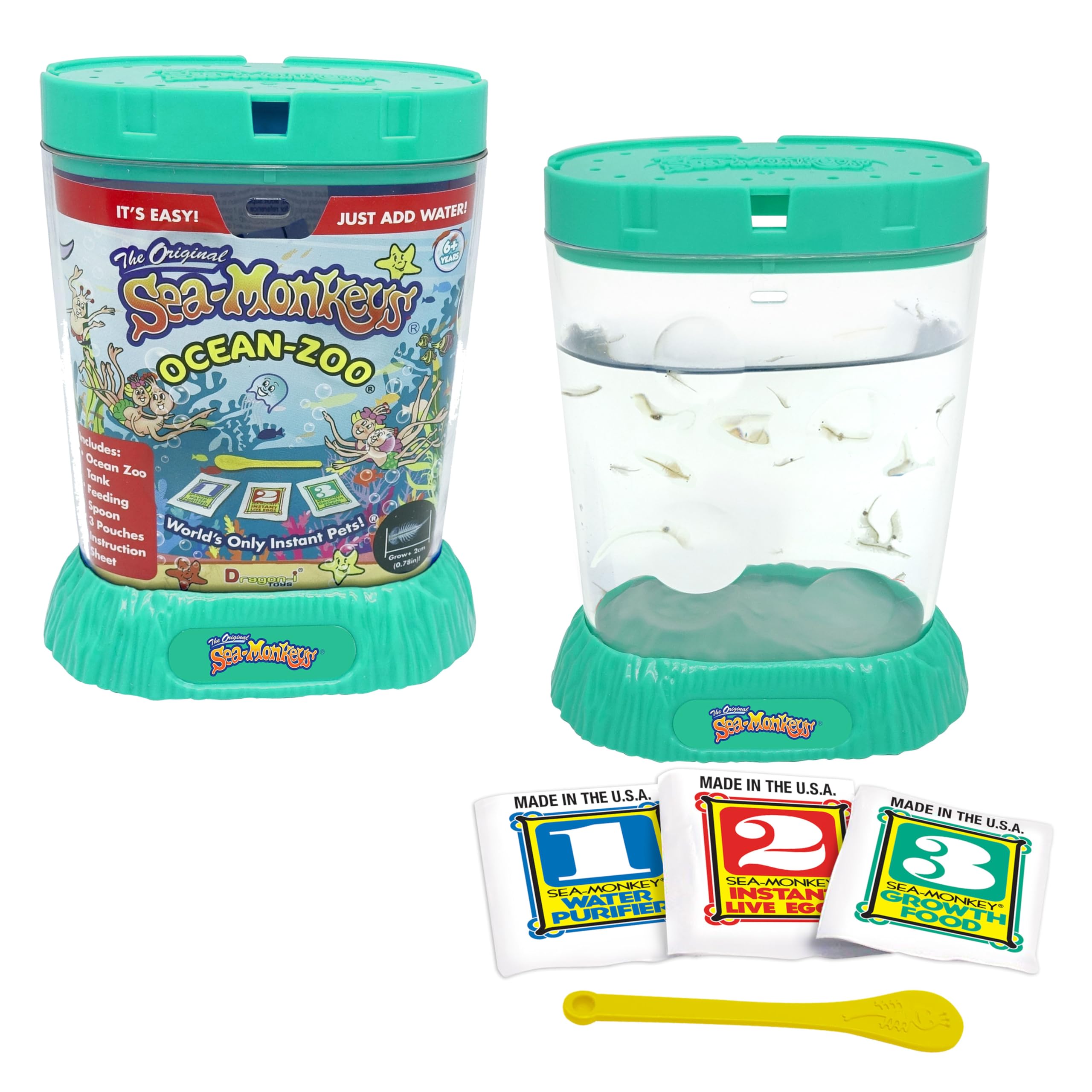 Sea Monkeys Ocean Zoo - Educational Science Kit for Kids 5-10 22
