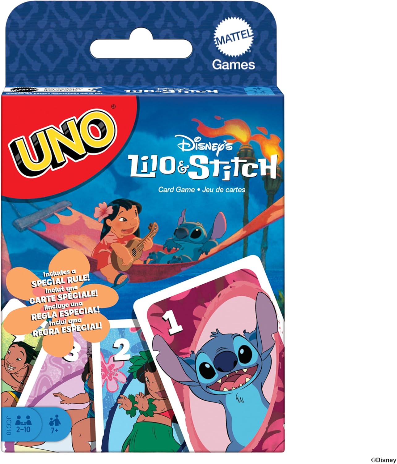 Mattel Games UNO Disney’s Lilo and Stitch Card Game 8