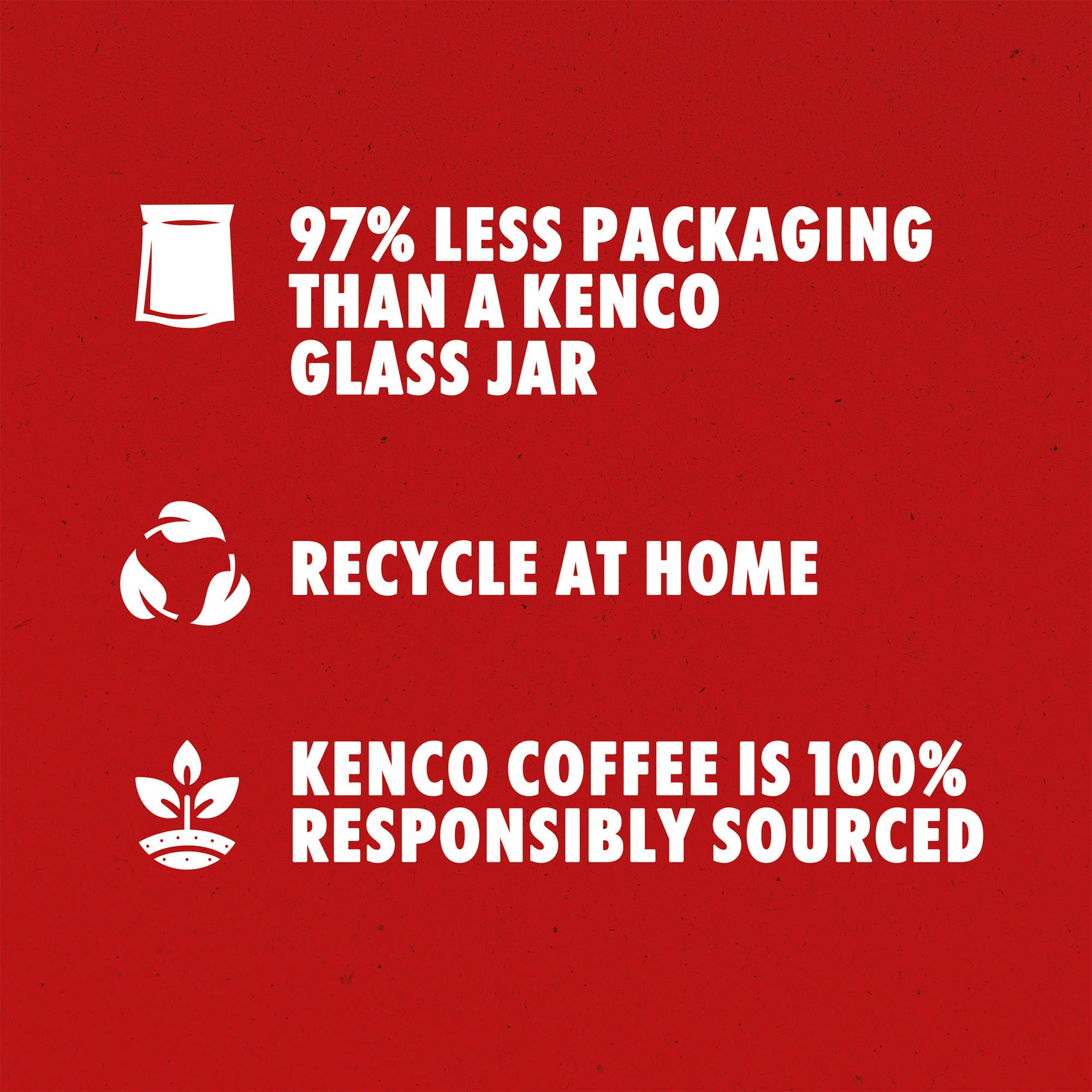 Kenco Smooth Instantkaffee-Nachfüllpackung, 150 g x 5 (insgesamt 750 g) – recycelbare Verpackung für den Heimgebrauch 4