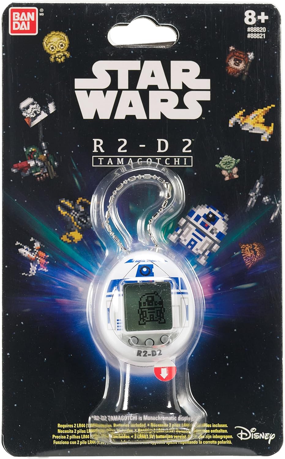 Tamagotchi Star Wars R2-D2 Virtual Pet Droid with Mini-Games and Animated Clips 8