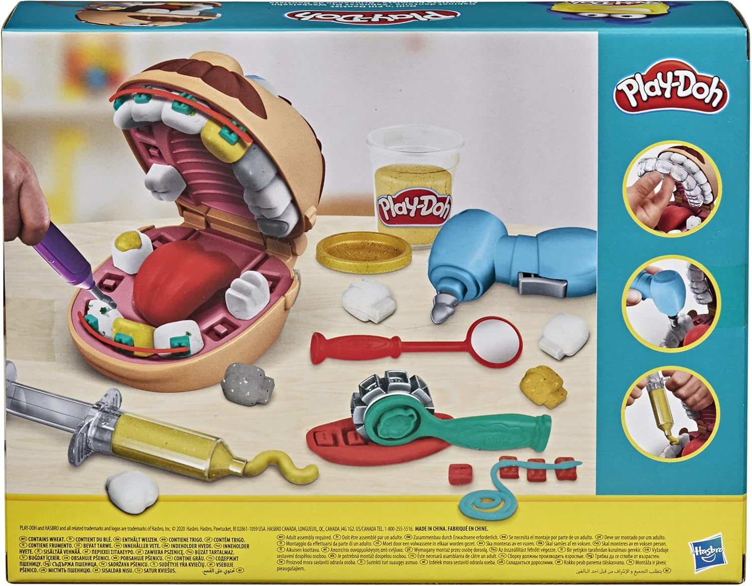 Play-Doh Drill 'n Fill Zahnarzt – Zahnarzt-Spielset für Kinder ab 3 Jahren 13