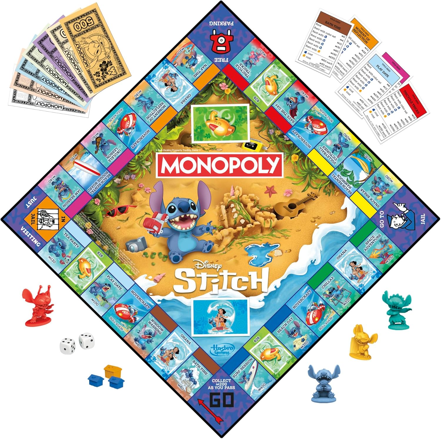 Monopoly Disney Stitch Edition Board Game - English Version 9