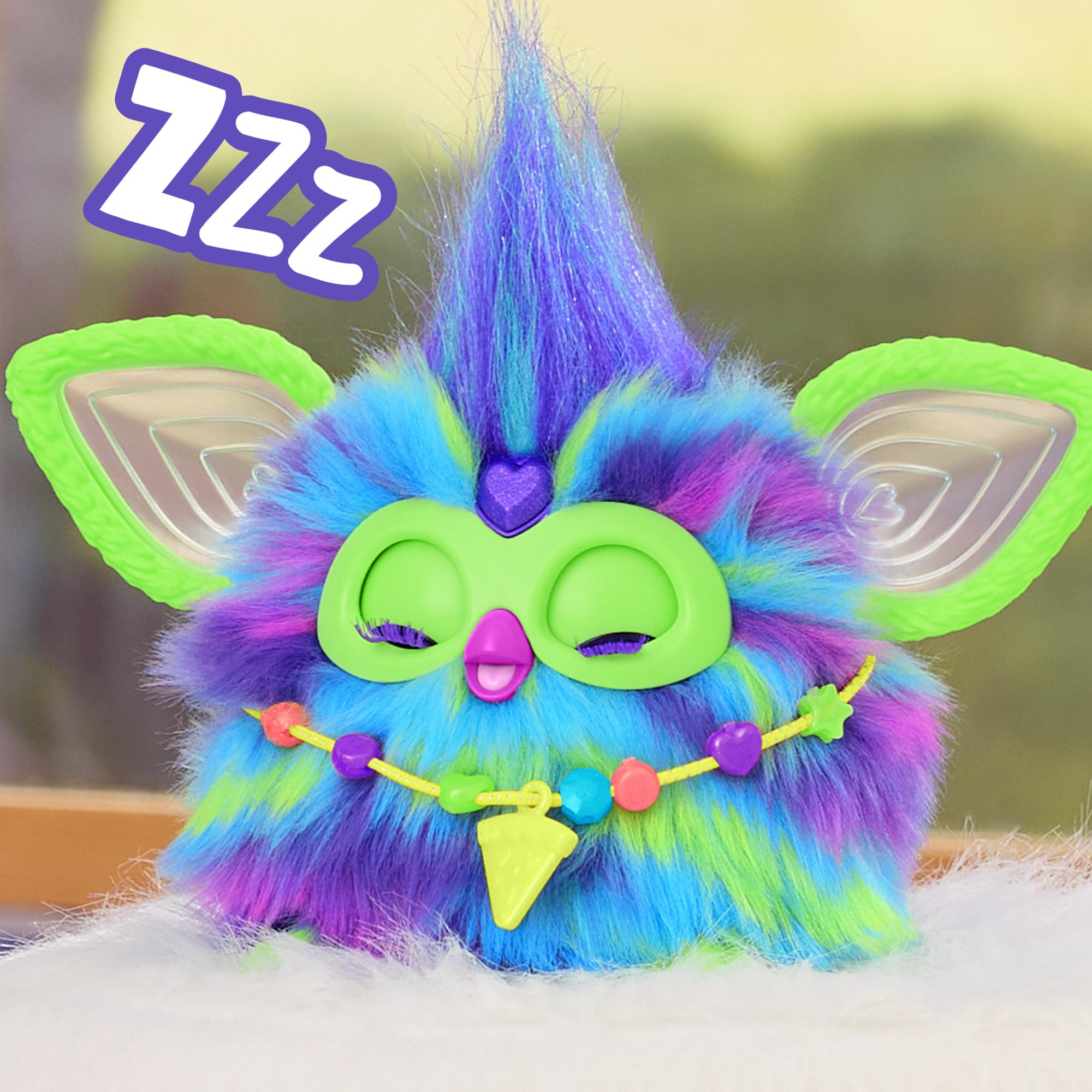 Furby Galaxy Glow in the Dark Interactive Plush Toy - English Version, 6+ Years 9