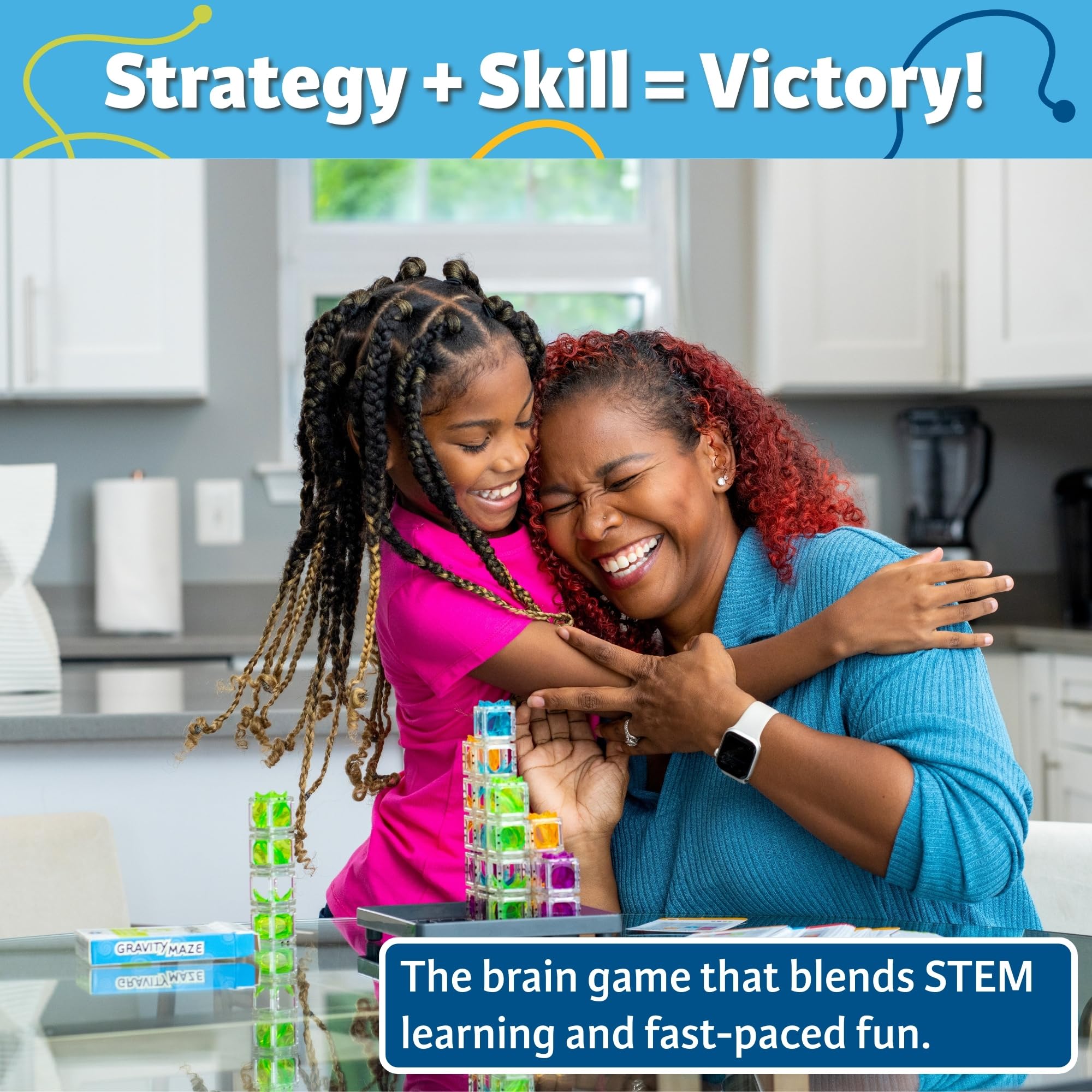 ThinkFun Gravity Maze – Logikspiel mit fallenden Murmeln und MINT-Spielzeug für Kinder ab 8 Jahren 9