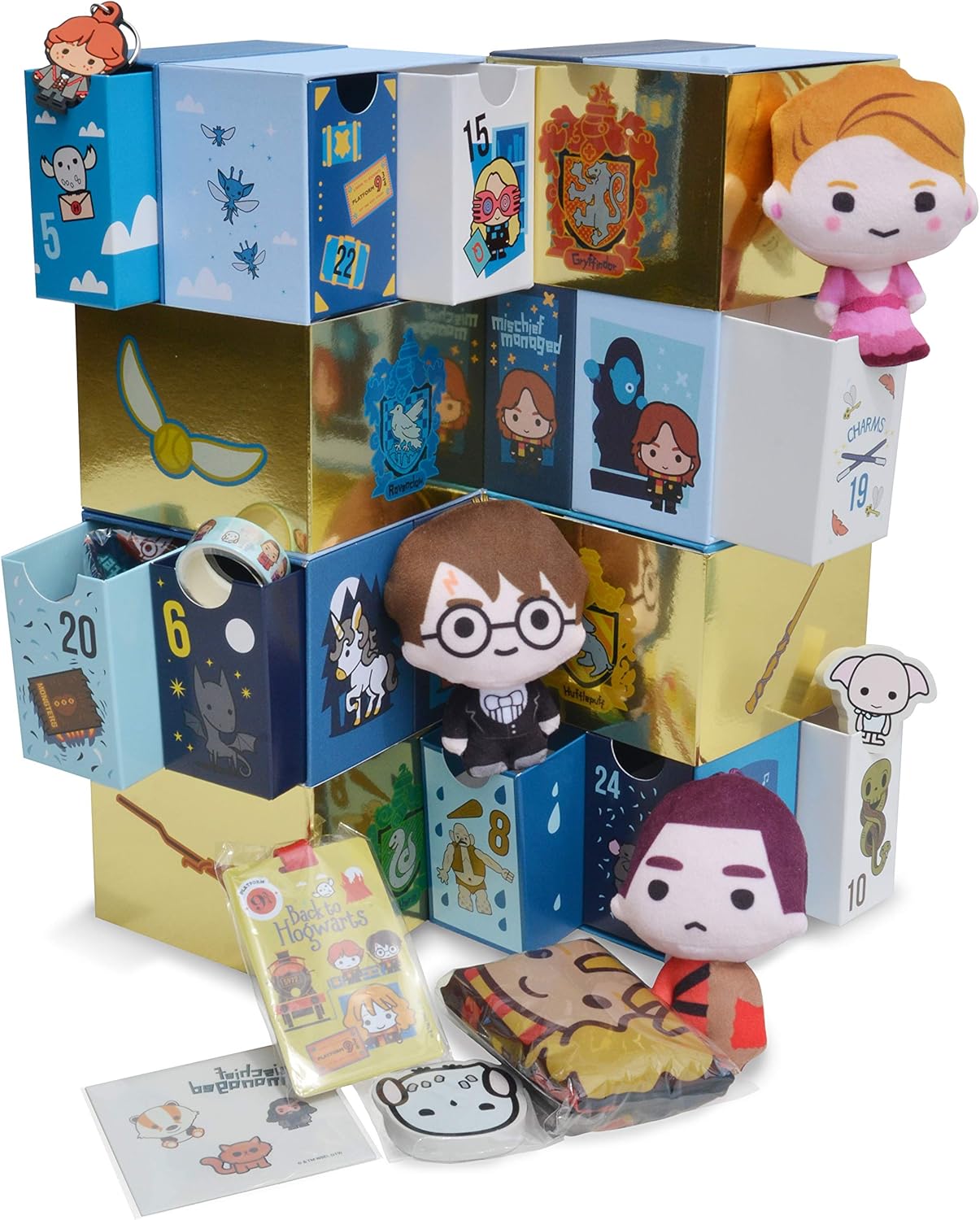 Harry Potter Magical Infinity Advent Calendar - Rotating 360° Collectible with 24 Gifts 5