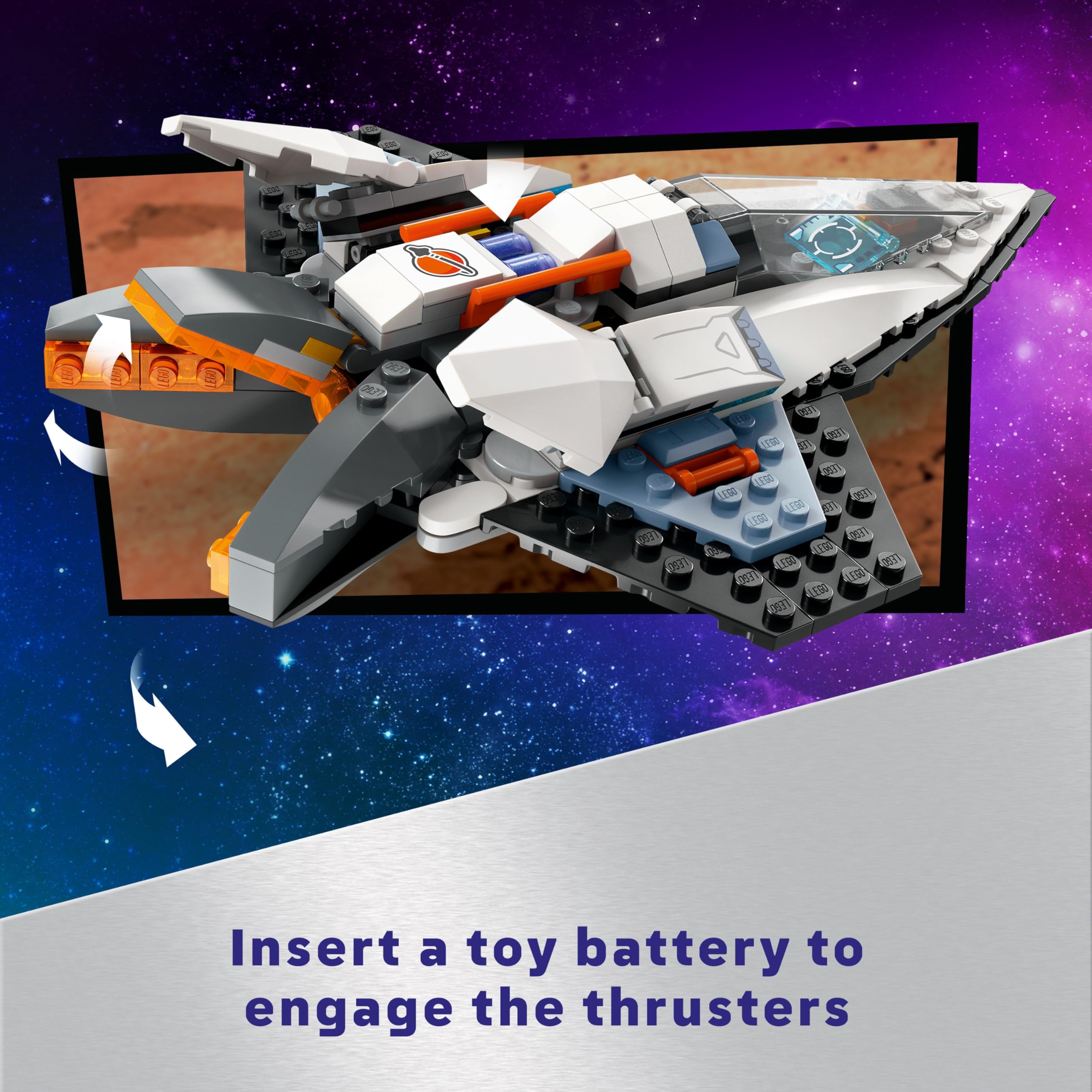 LEGO City Interstellar Spaceship Toy Set - Building & Space Adventure Playset for Ages 6+ 11