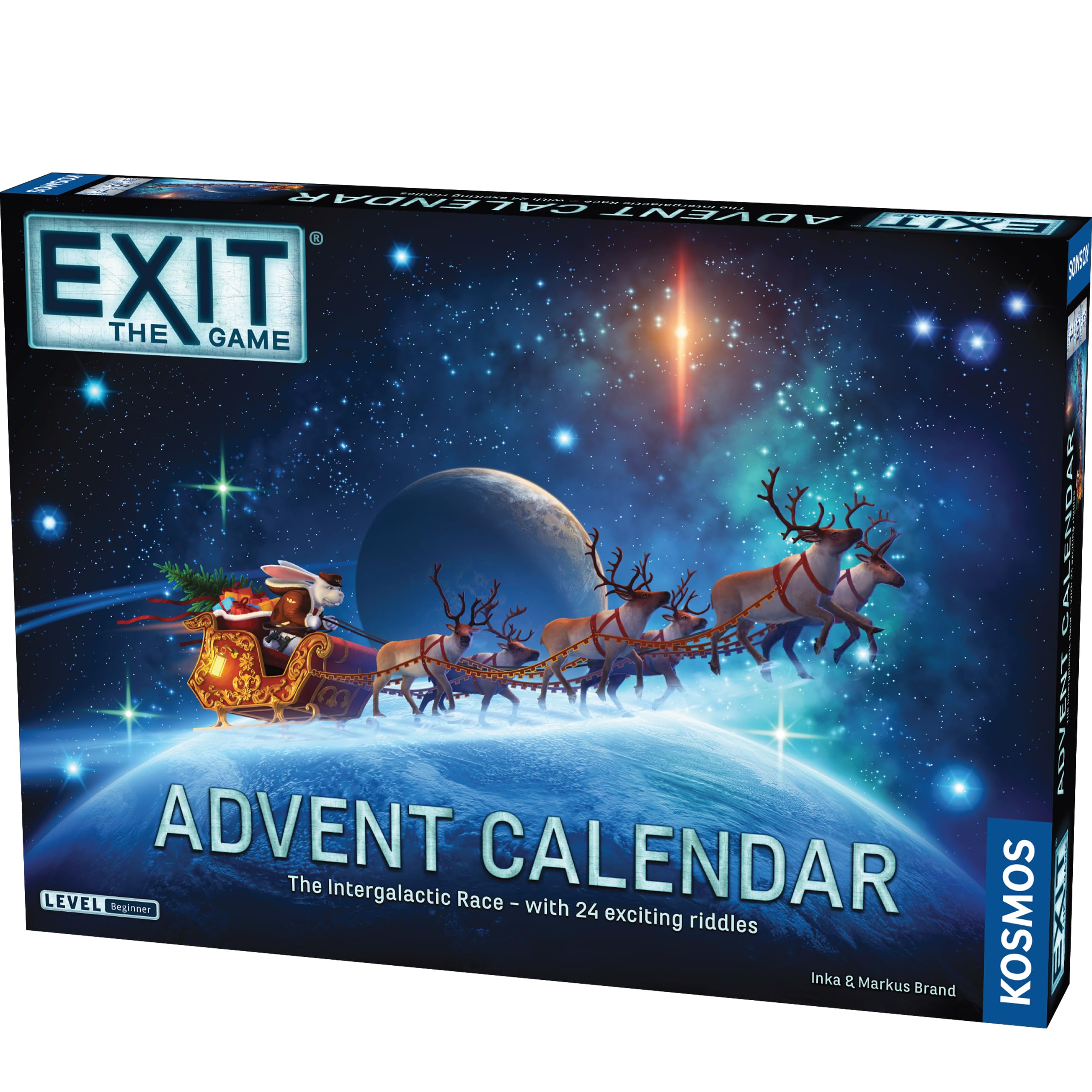 Thames & Kosmos EXIT: Intergalactic Race Advent Calendar - Sci-Fi Escape Room Puzzle Game