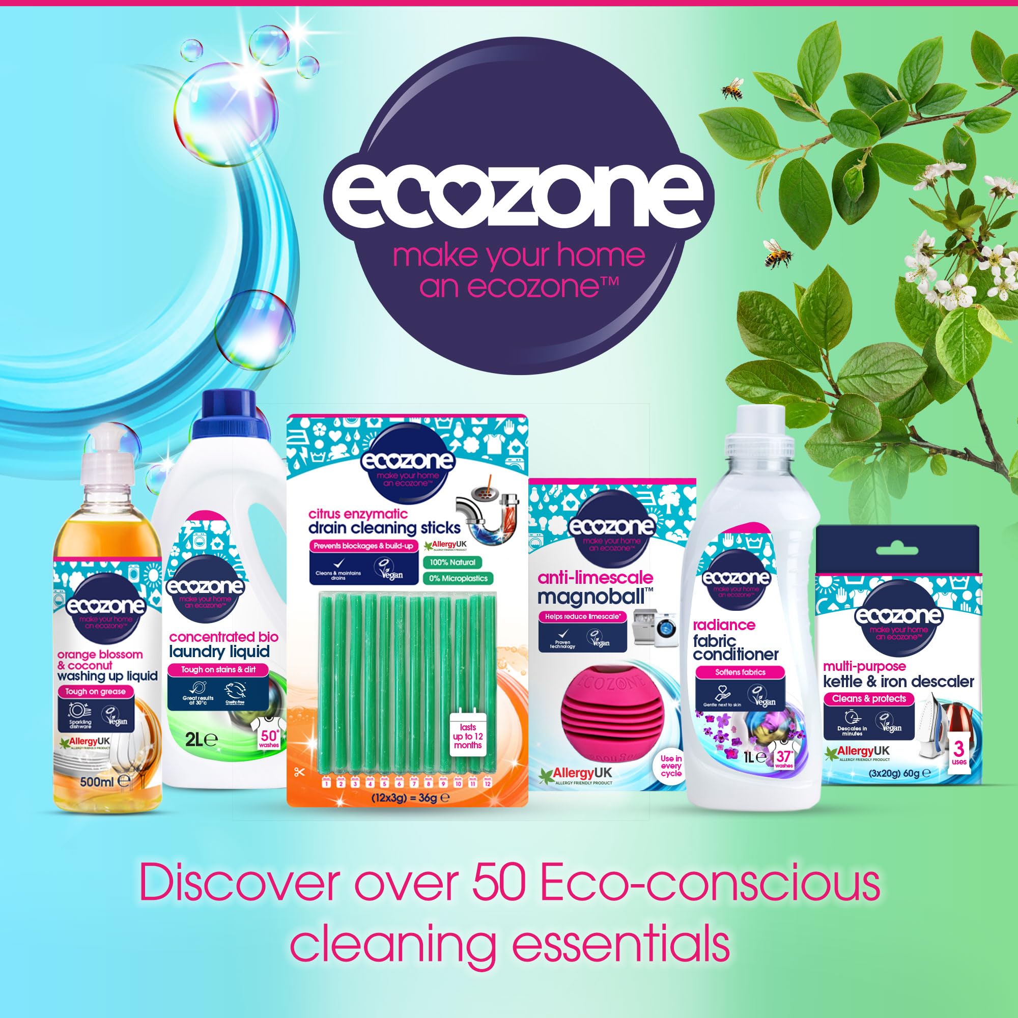 Ecozone - Optimum All In One Dishwasher Tablets 72 Pack 4