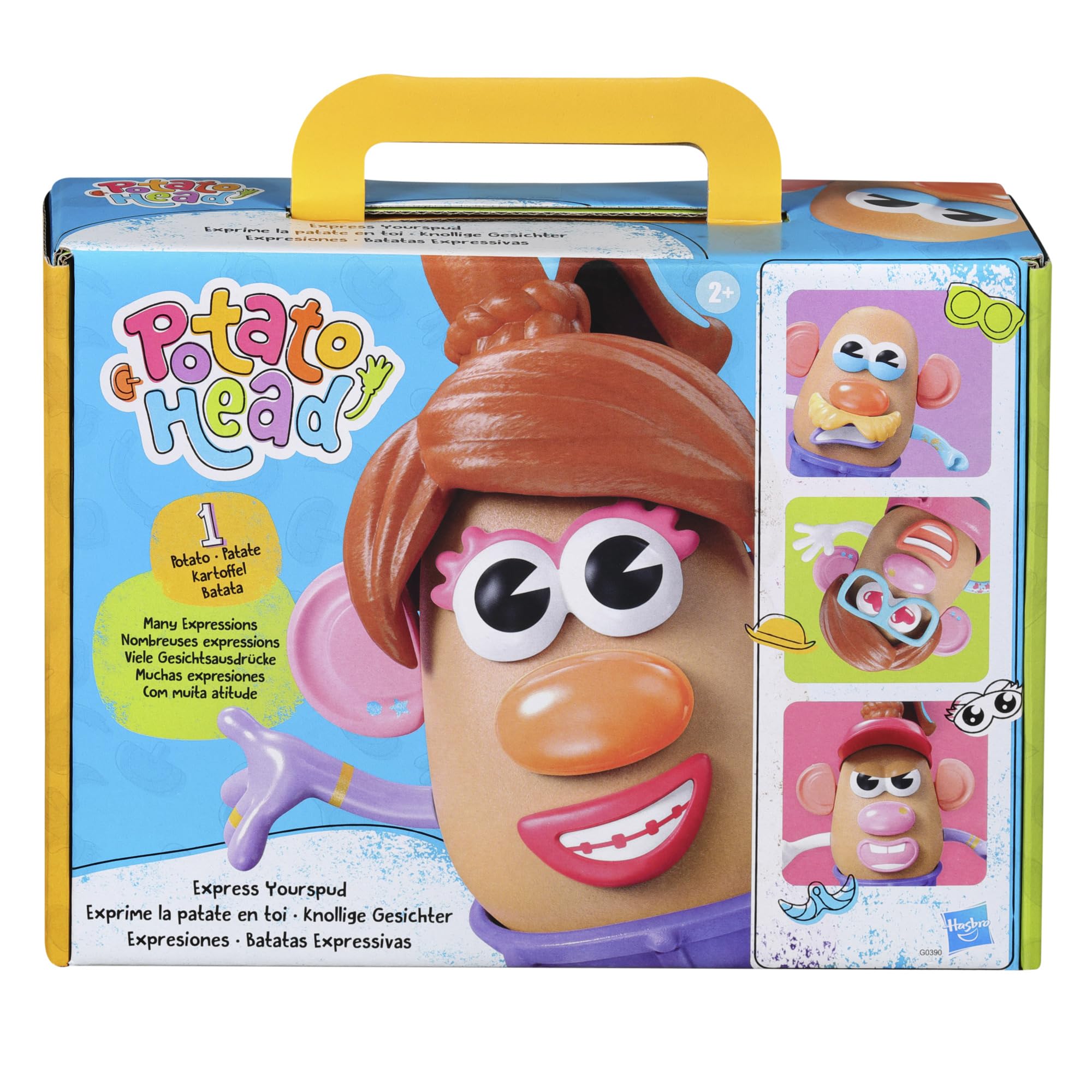 Potato Head Express Yourspud Playset - 33-Piece Creative Play for Toddlers