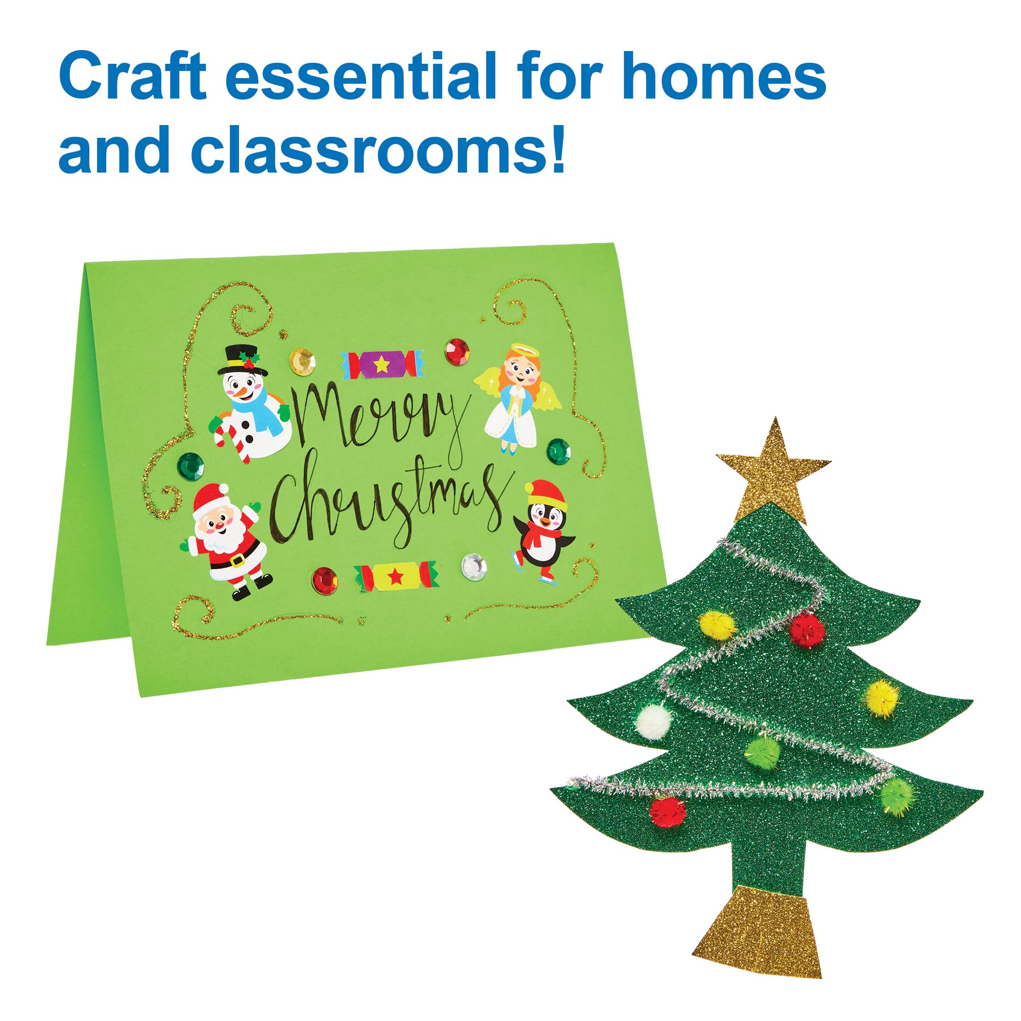 Baker Ross FX811 Christmas Bumper Craft Pack - Arts and Crafts Kit for Kids 3