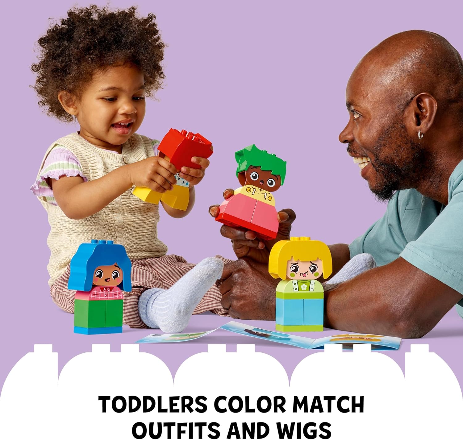 LEGO DUPLO My First Big Feelings & Emotions - Educational Building Set for Toddlers 18 Months+ 7