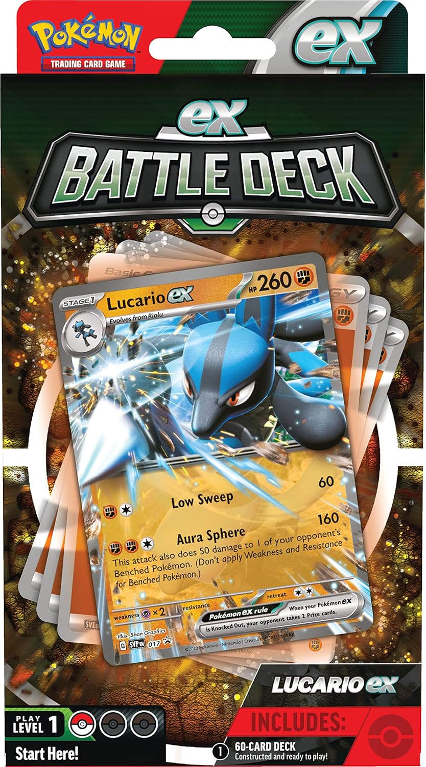 Pokémon TCG: Lucario ex Battle Deck – Ready-to-Play 60-Card Deck 6
