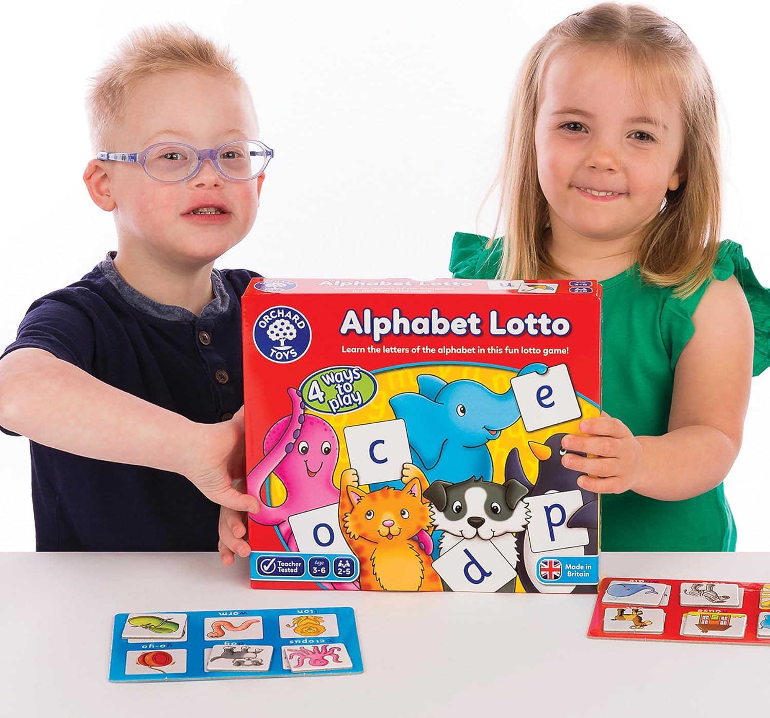 Orchard Toys Alphabet Lotto Game - 4 Ways to Play Educational Board Game for Ages 3-6 9