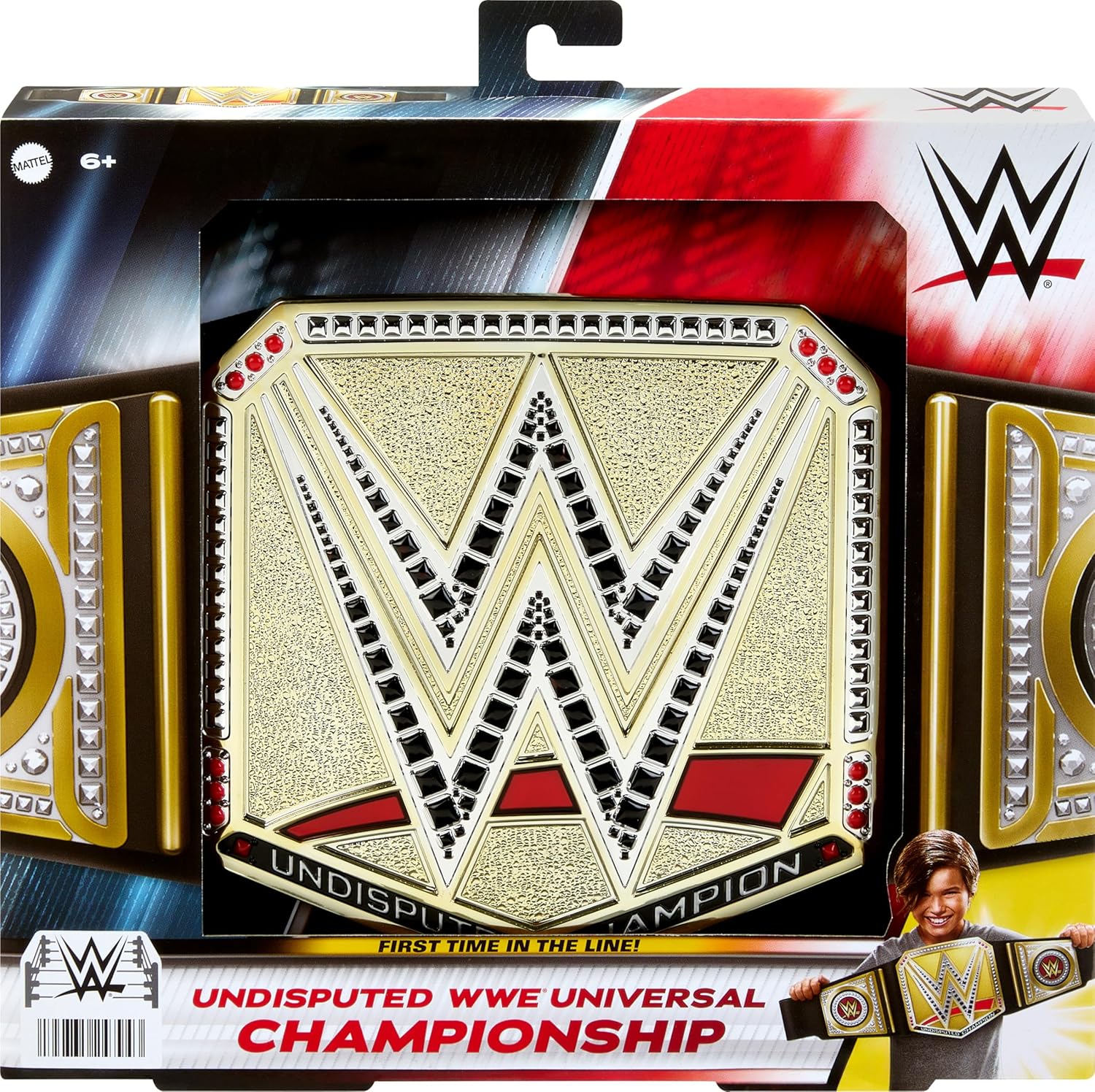 Mattel WWE Championship Title - Undisputed WWE Universal Championship Role-Play for Kids 6+ 4