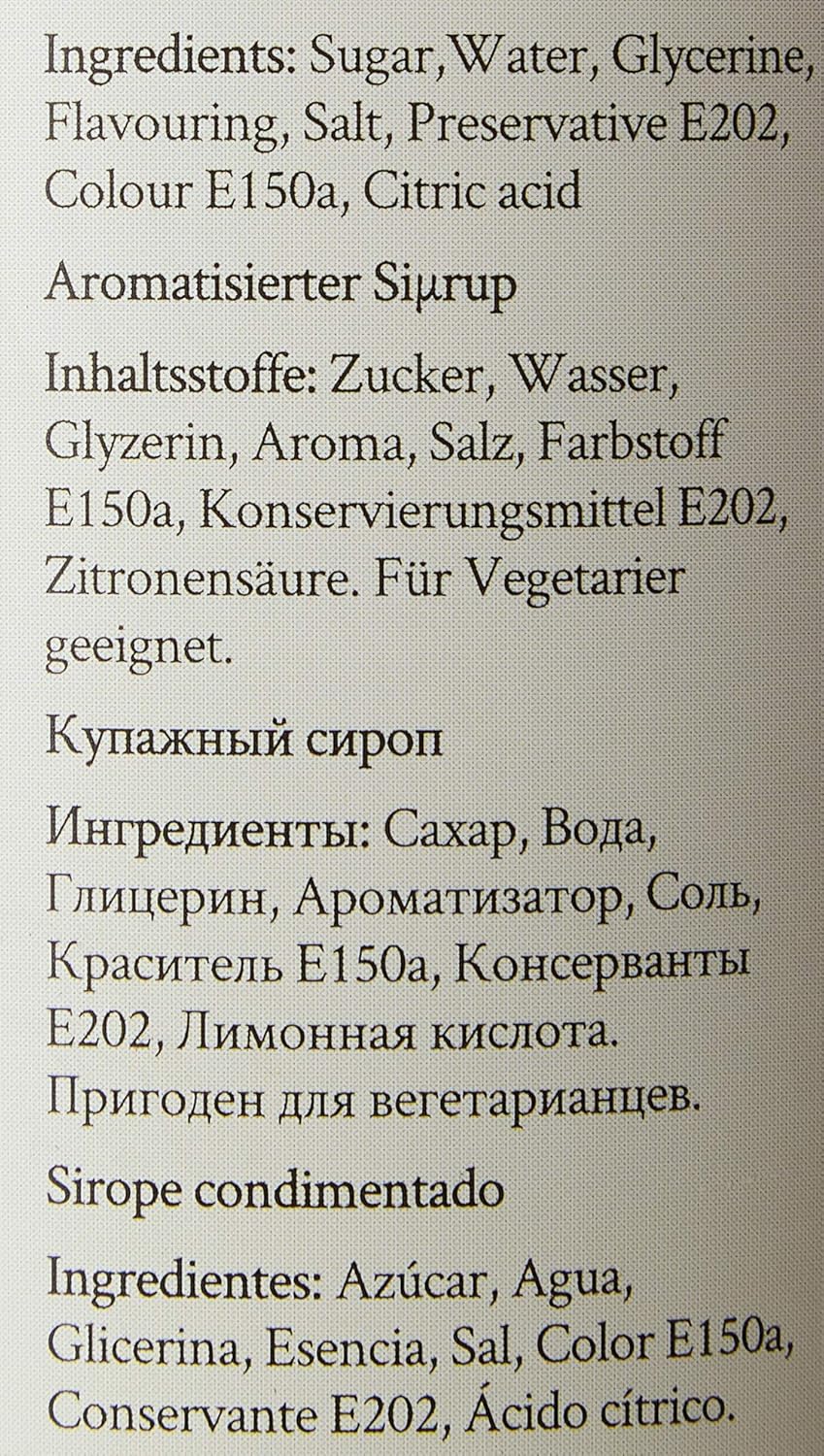 Simply – Erdnussbuttersirup, veganer und nussfreier aromatisierter Sirup für Kaffee, Cocktails und Backen 5