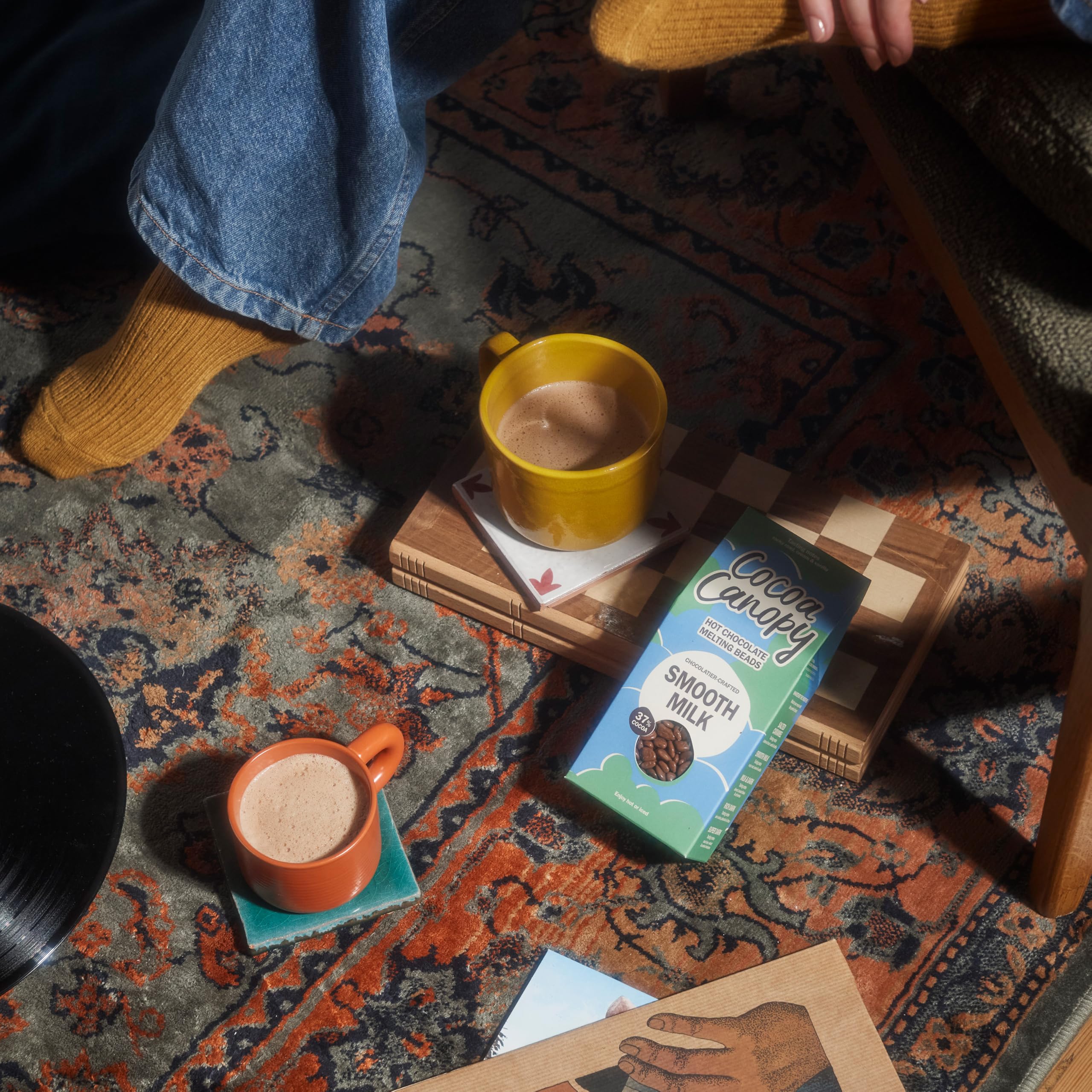 Cocoa Canopy - Smooth Milk Hot Chocolate Melting Beads - 300g 5