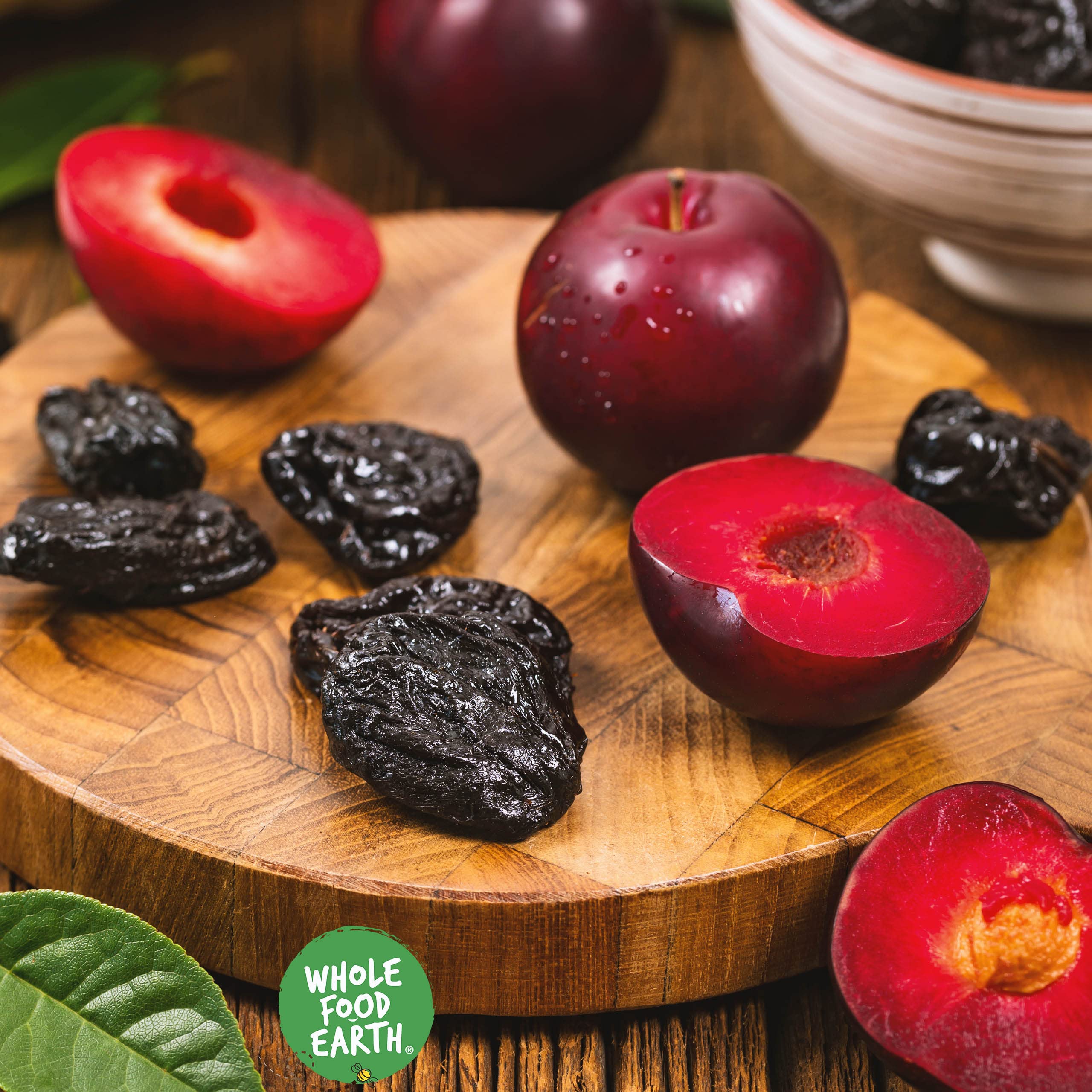 Wholefood Earth Pitted Prunes - GMO Free, Natural Dried Fruit | 250g 3