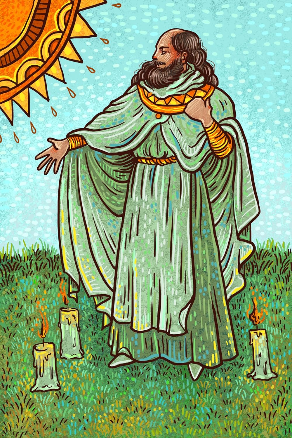 Green Meadow Games Dawn – Strategie-Kartenspiel für 3–5 Spieler mit versteckten Rollen und Plättchenplatzierung 7