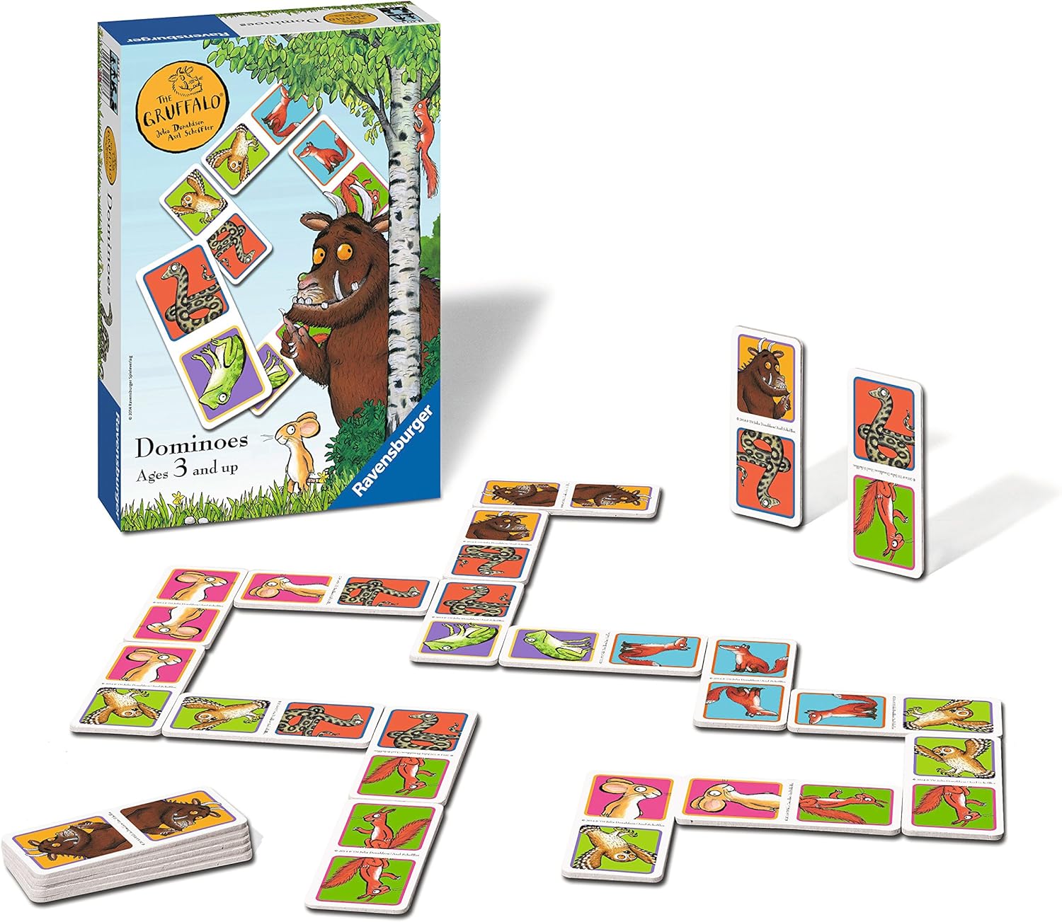 Ravensburger The Gruffalo Dominoes Game for Kids 3+ 5