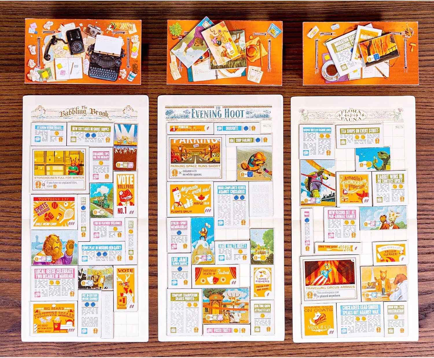 Alderac Entertainment Group Fit to Print Board Game 8