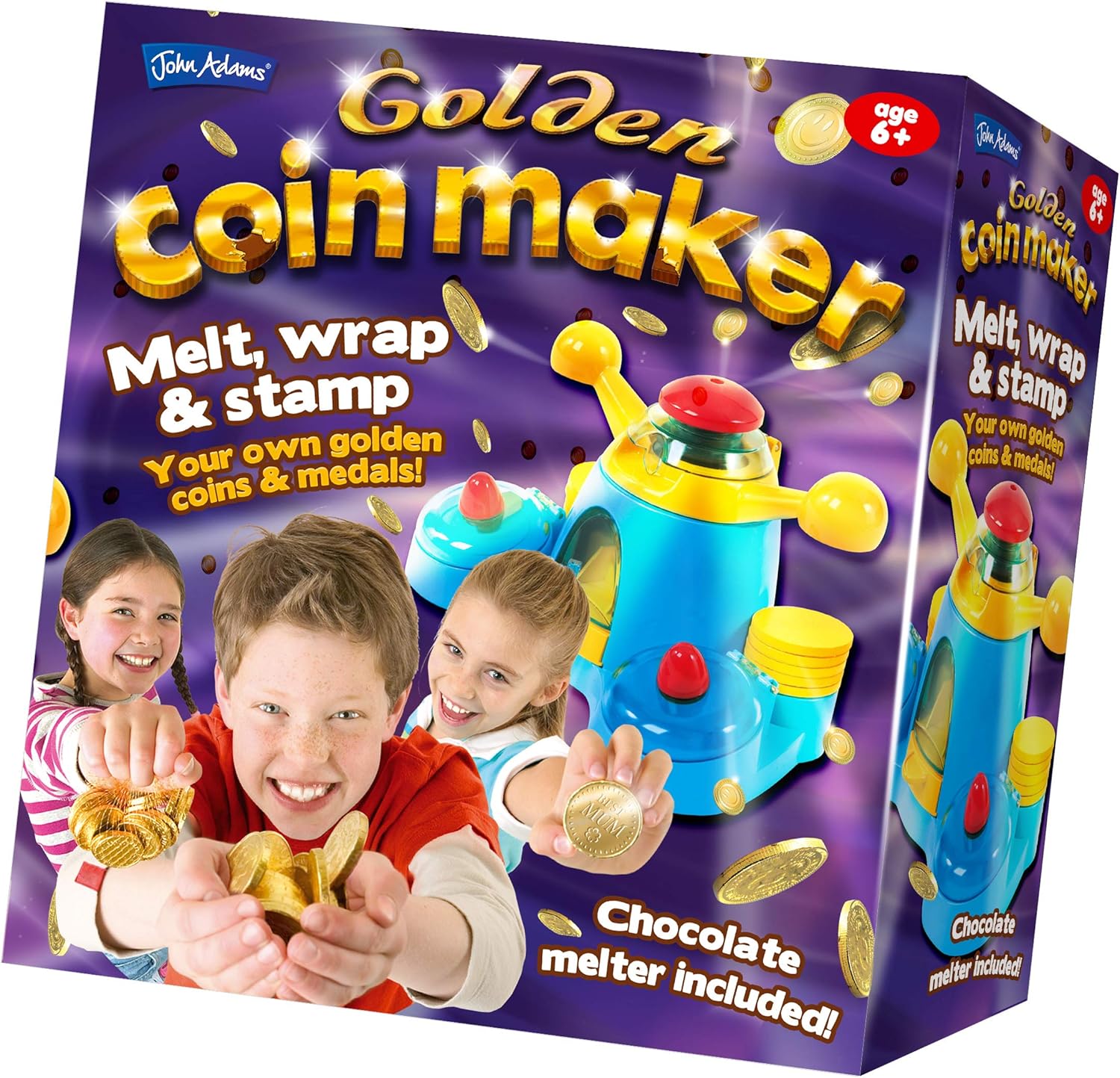Golden Coin Maker by John Adams - Chocolate Craft Kit for Kids 6+ 4