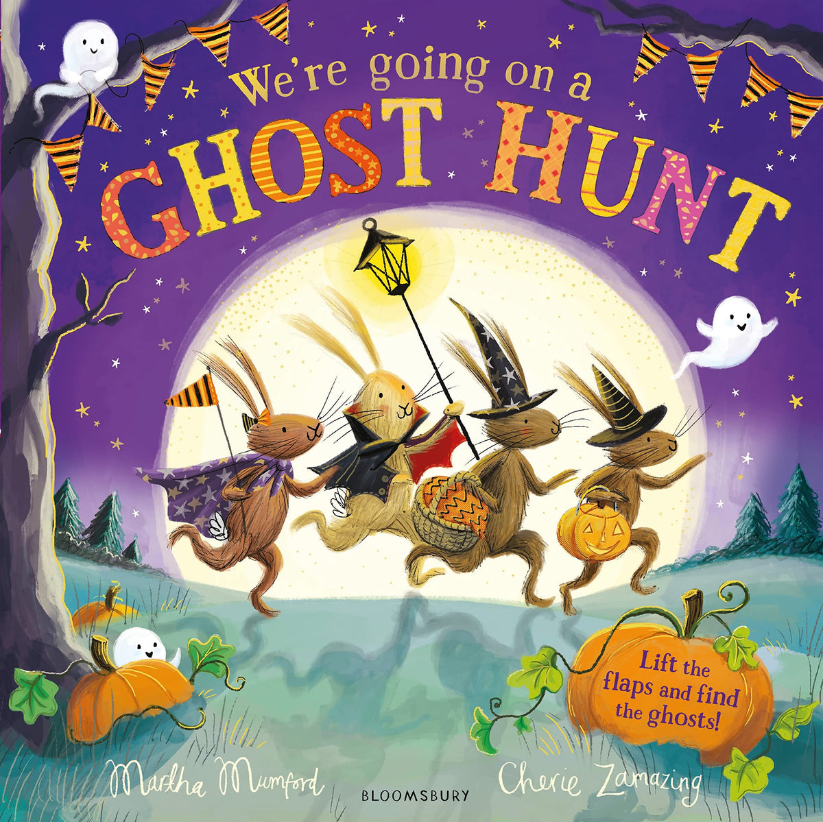 Bloomsbury We're Going on a Ghost Hunt: A Lift-the-Flap Adventure - Ages 3-5 | Paperback | 24 Pages