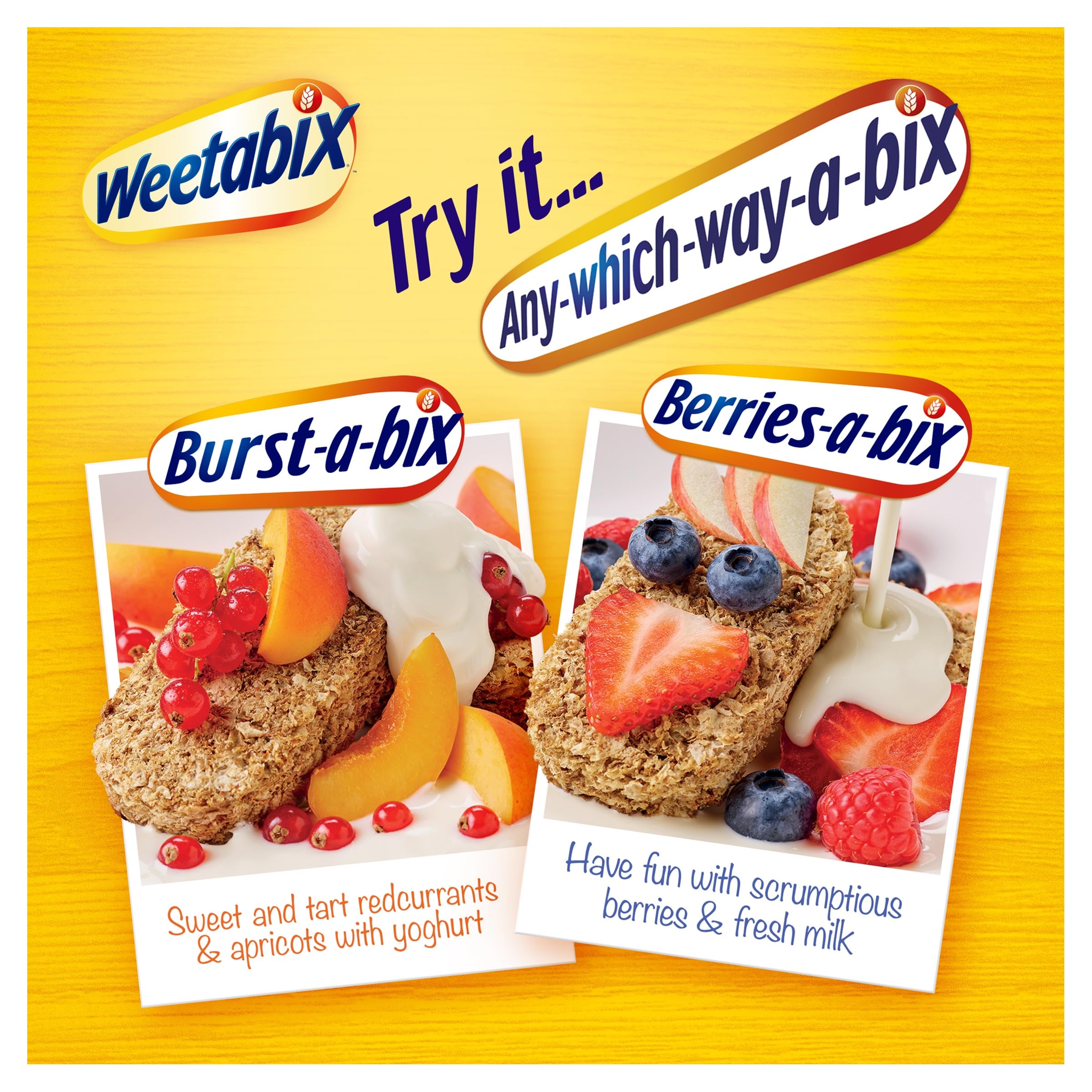 Weetabix - Breakfast Biscuits Packed with Fibre, High in Vitamin D, Low Sugar & Salt, 12 Biscuits (215g) 6