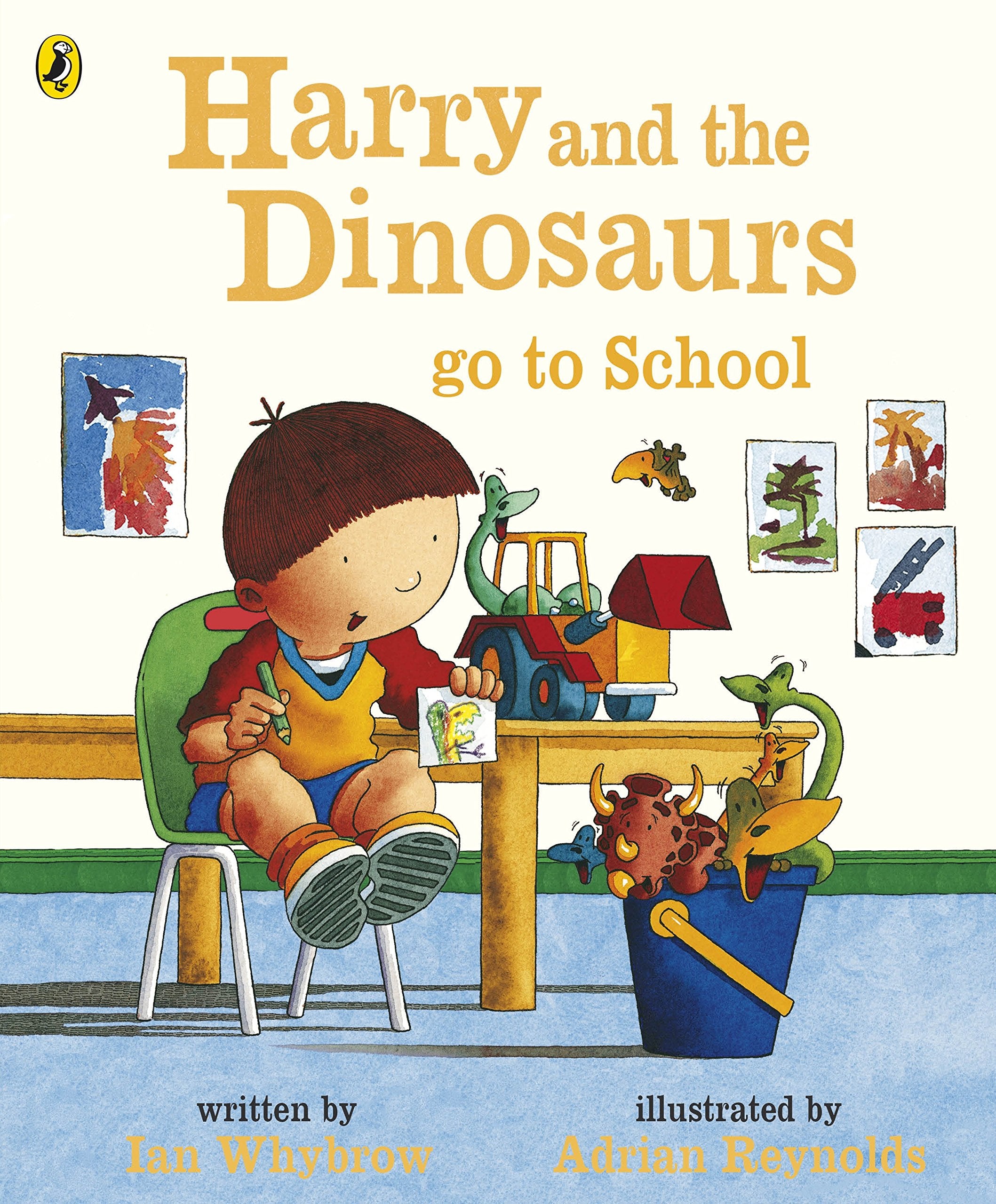 Puffin Harry and the Dinosaurs Go to School | Paperback | Ages 2-7 1