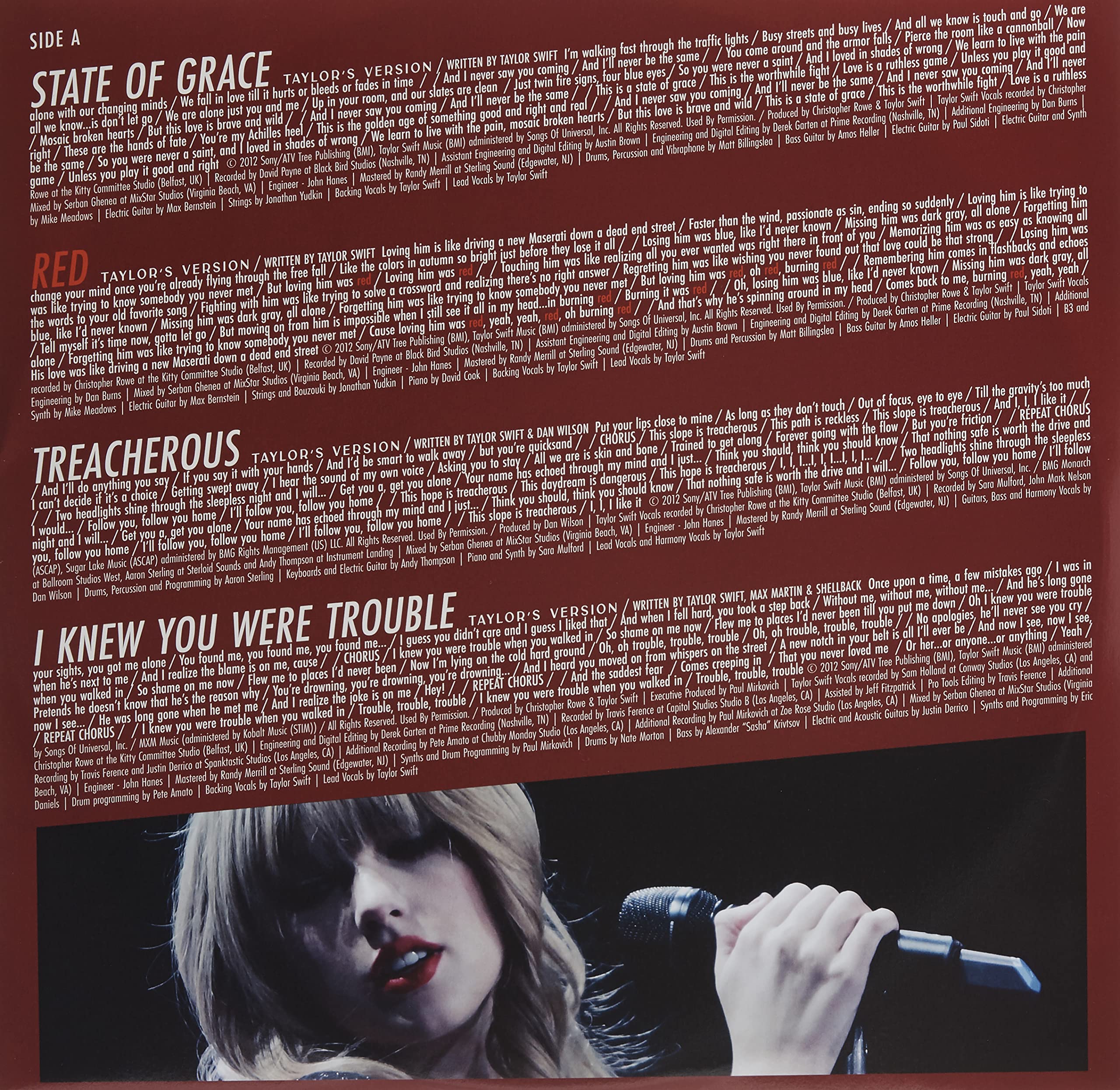 Taylor Swift - Red (Taylor's Version) [VINYL] 6