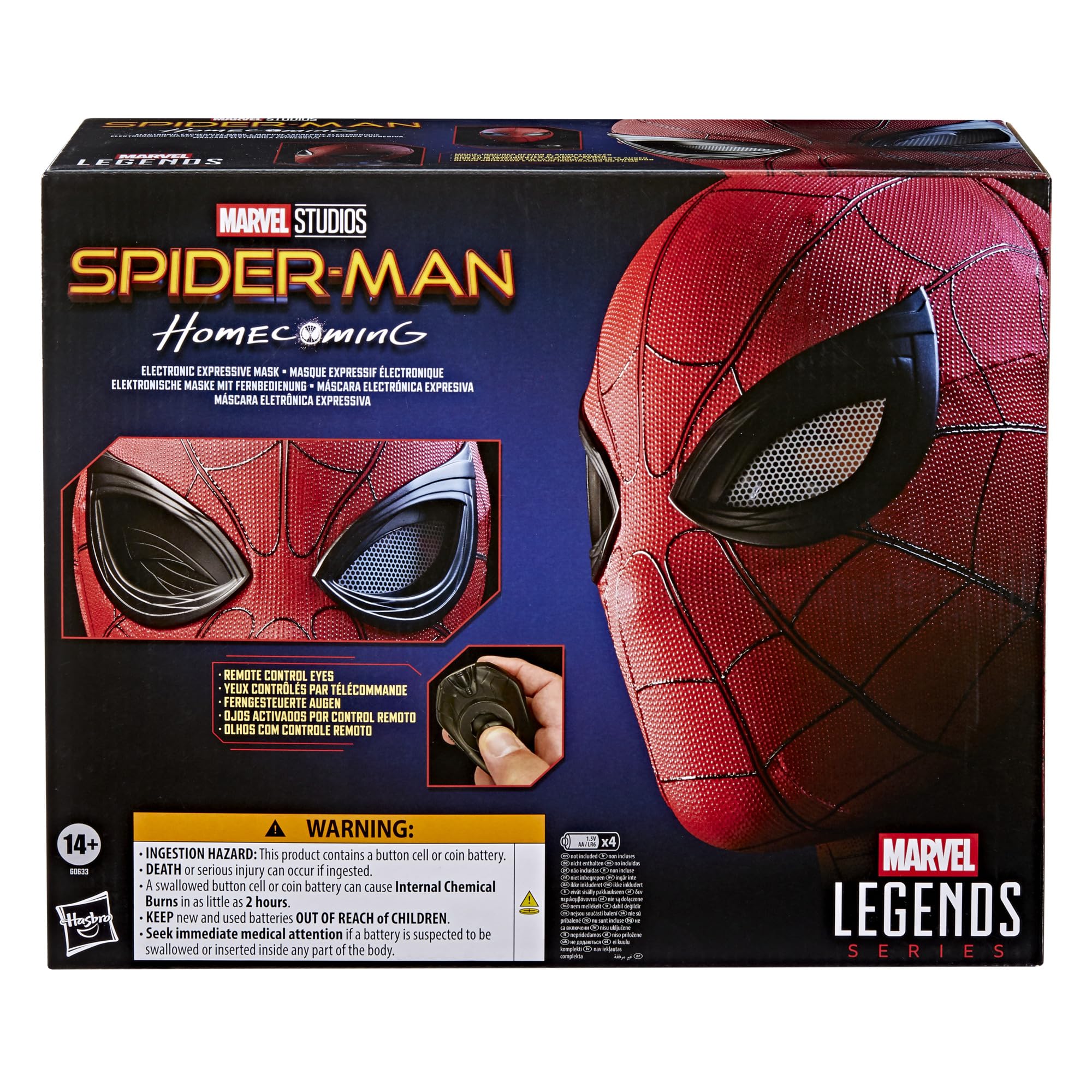 Marvel Legends Series Spider-Man Electronic Expressive Mask 8