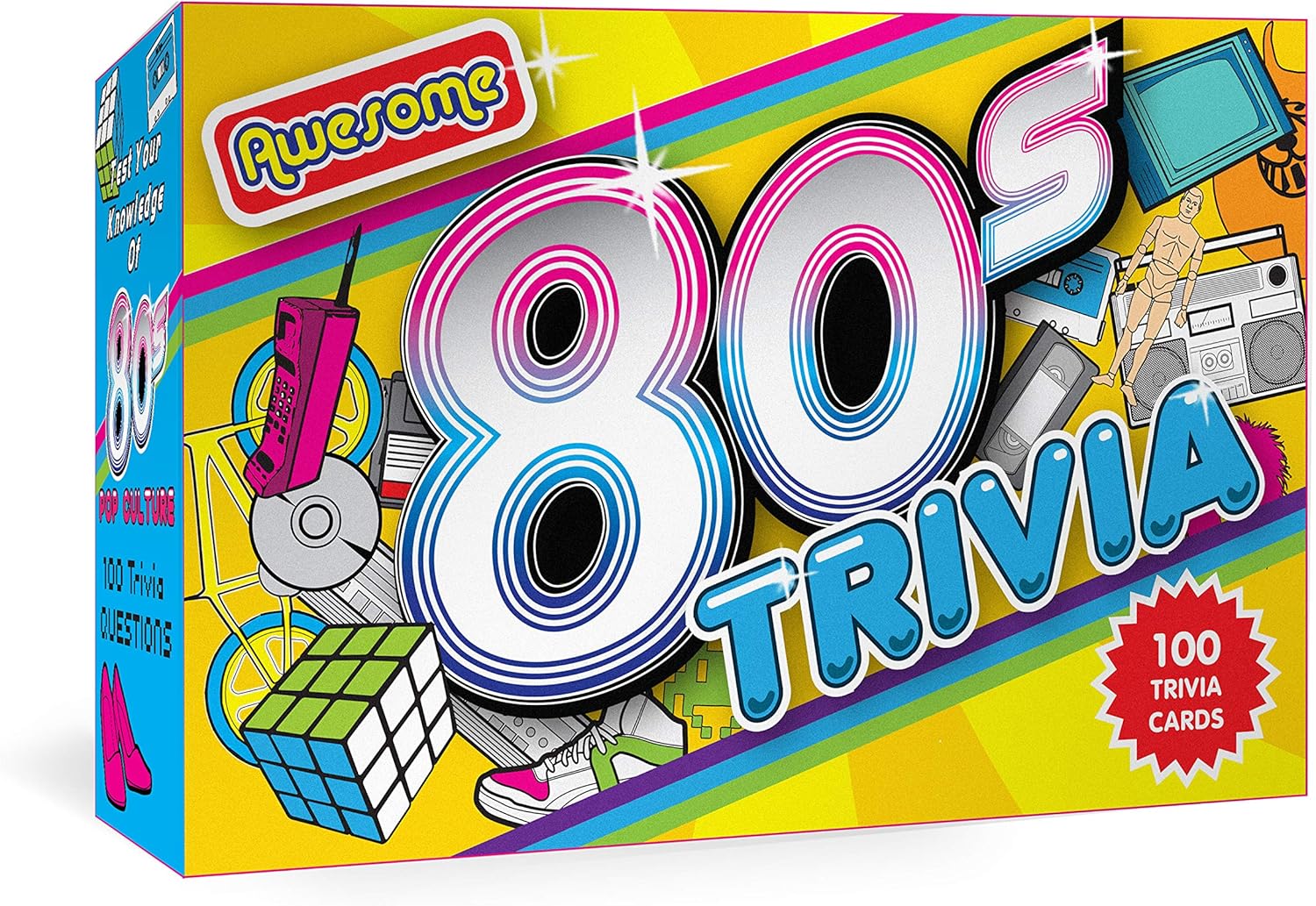 Gift Republic Awesome 80s Trivia Card Game 6