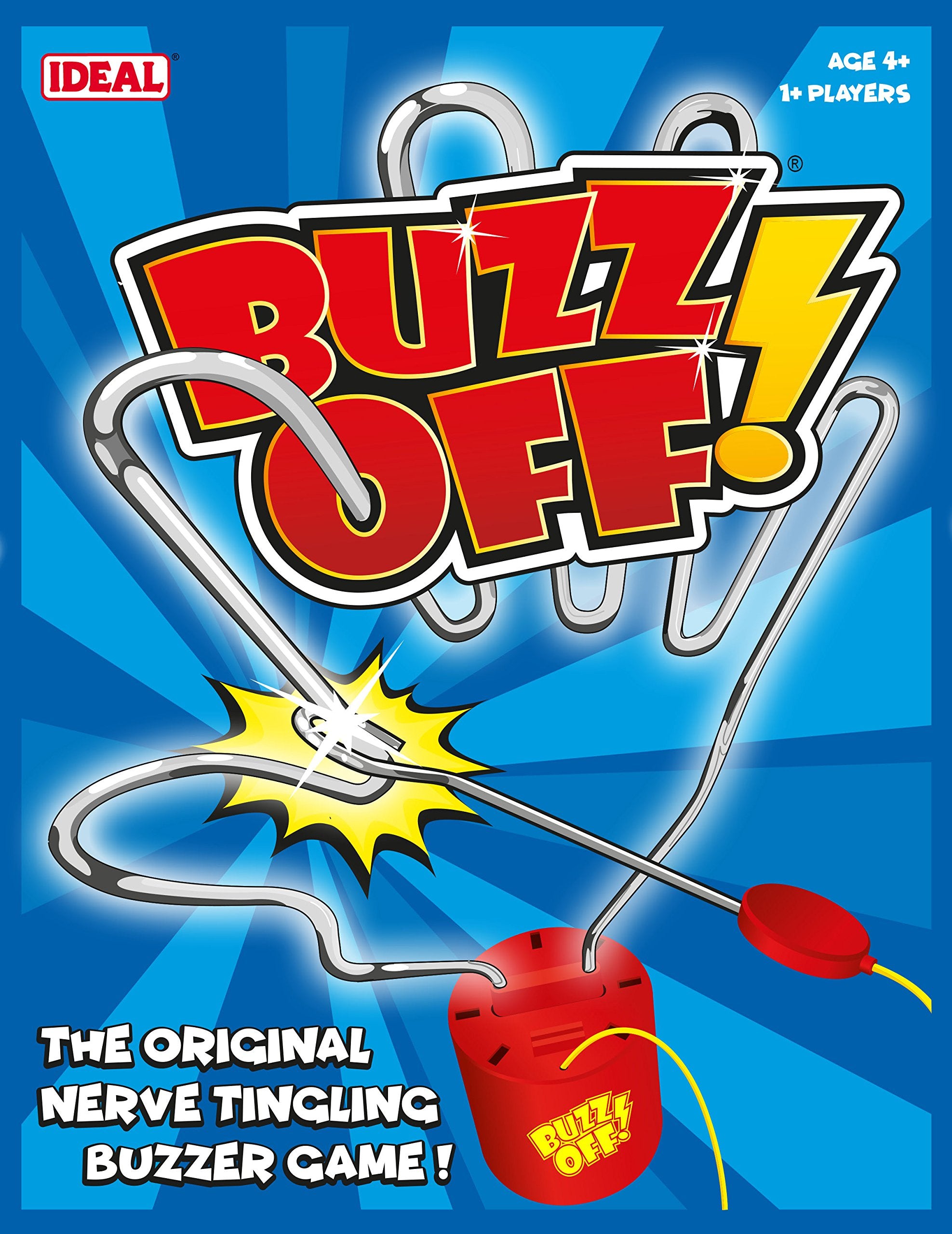 Ideal Buzz Off Game - Nerve Tingling Action Game | Plastic | Unisex Children 4+ Years